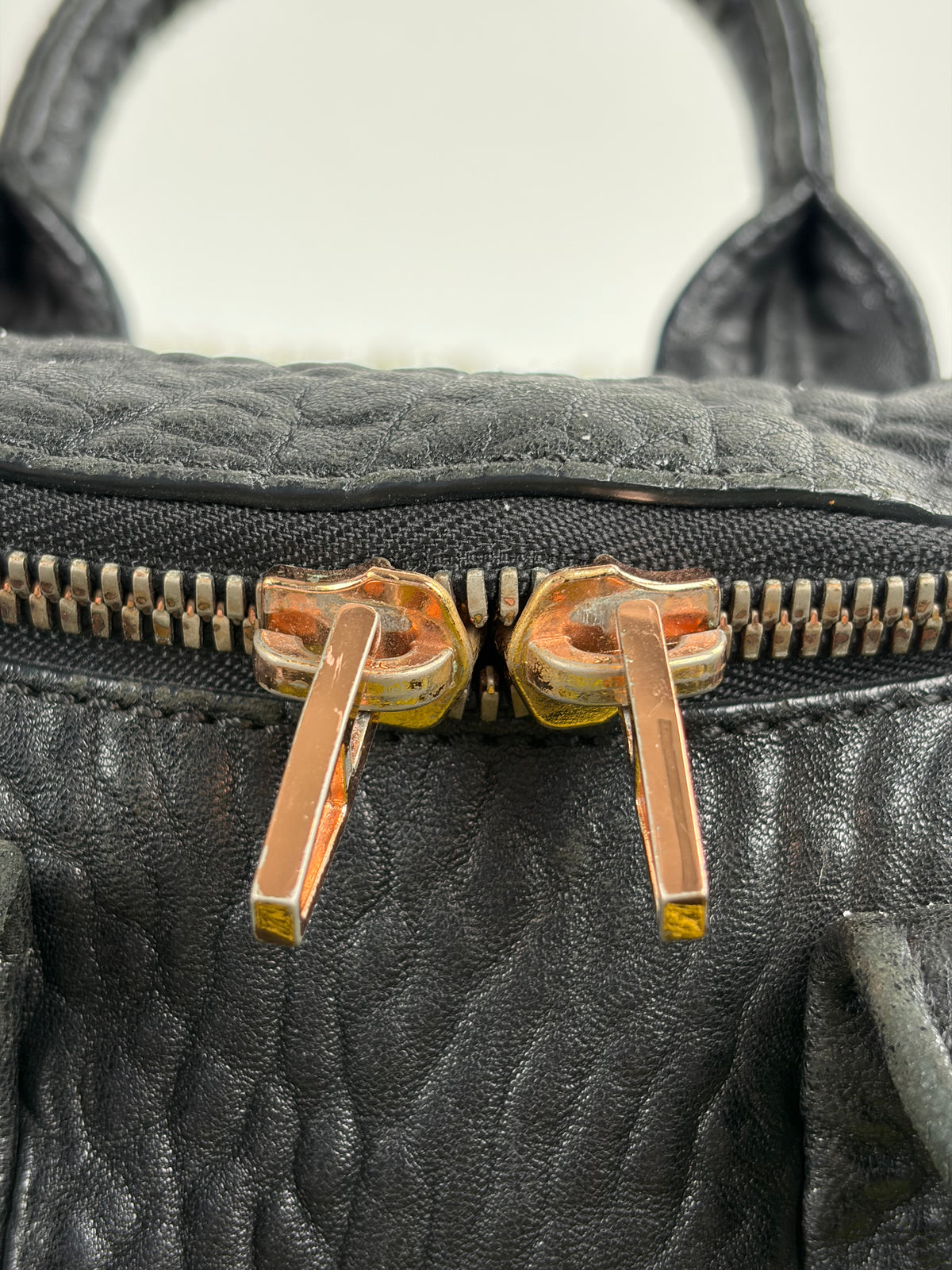 Borsa Alexander Wang Rockie in pelle nera