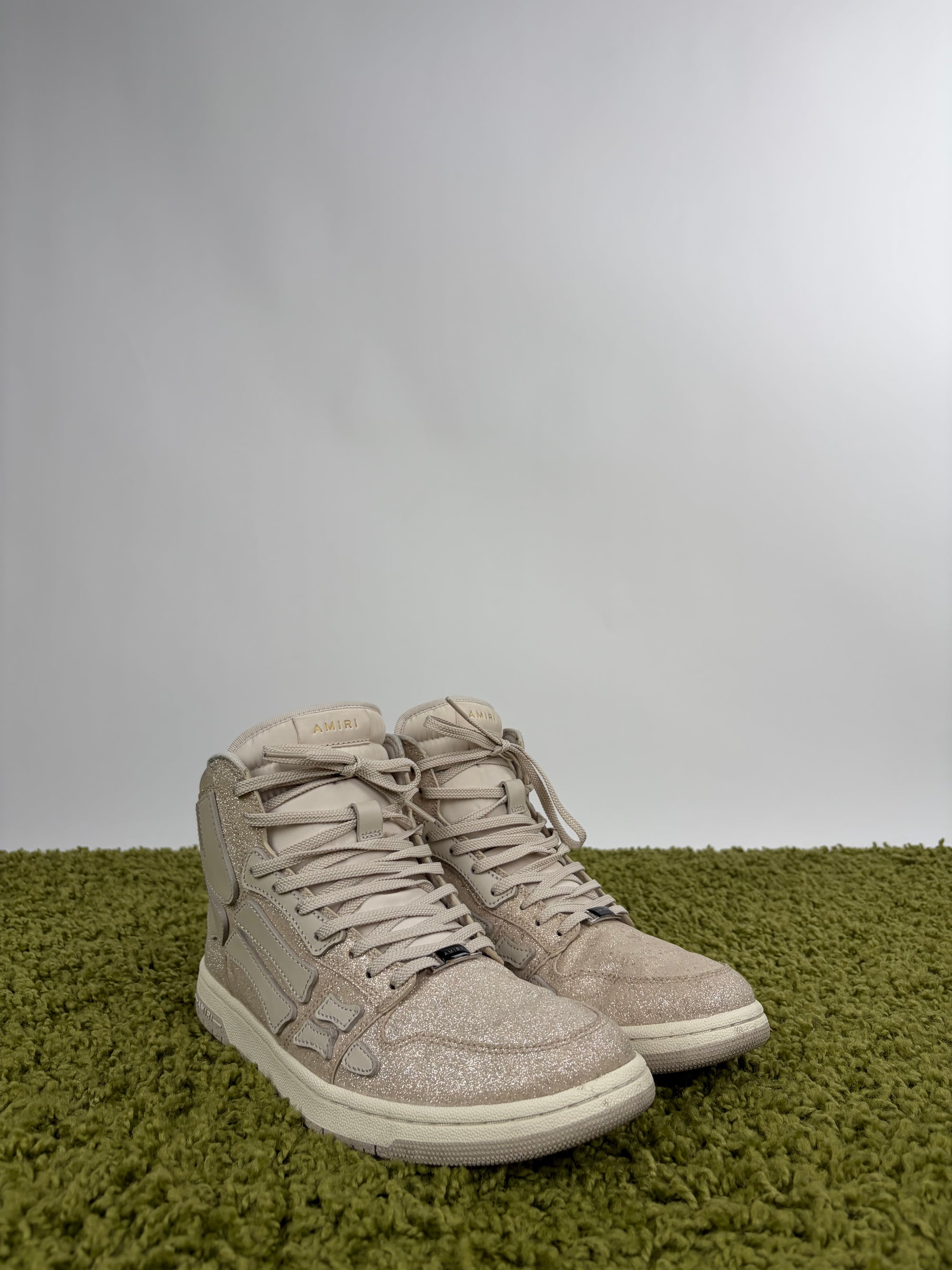 Amiri skeleton Size 42 bianche e oro