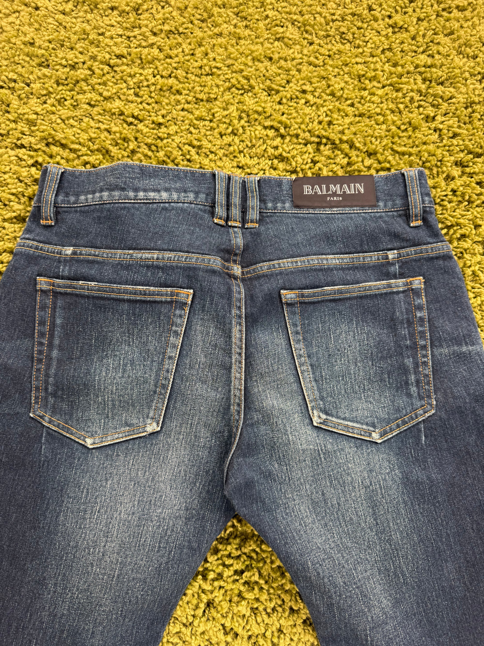 Jeans Balmain In denim 33
