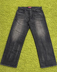 Jeans Distressed Loose Fit Supreme Nero 36