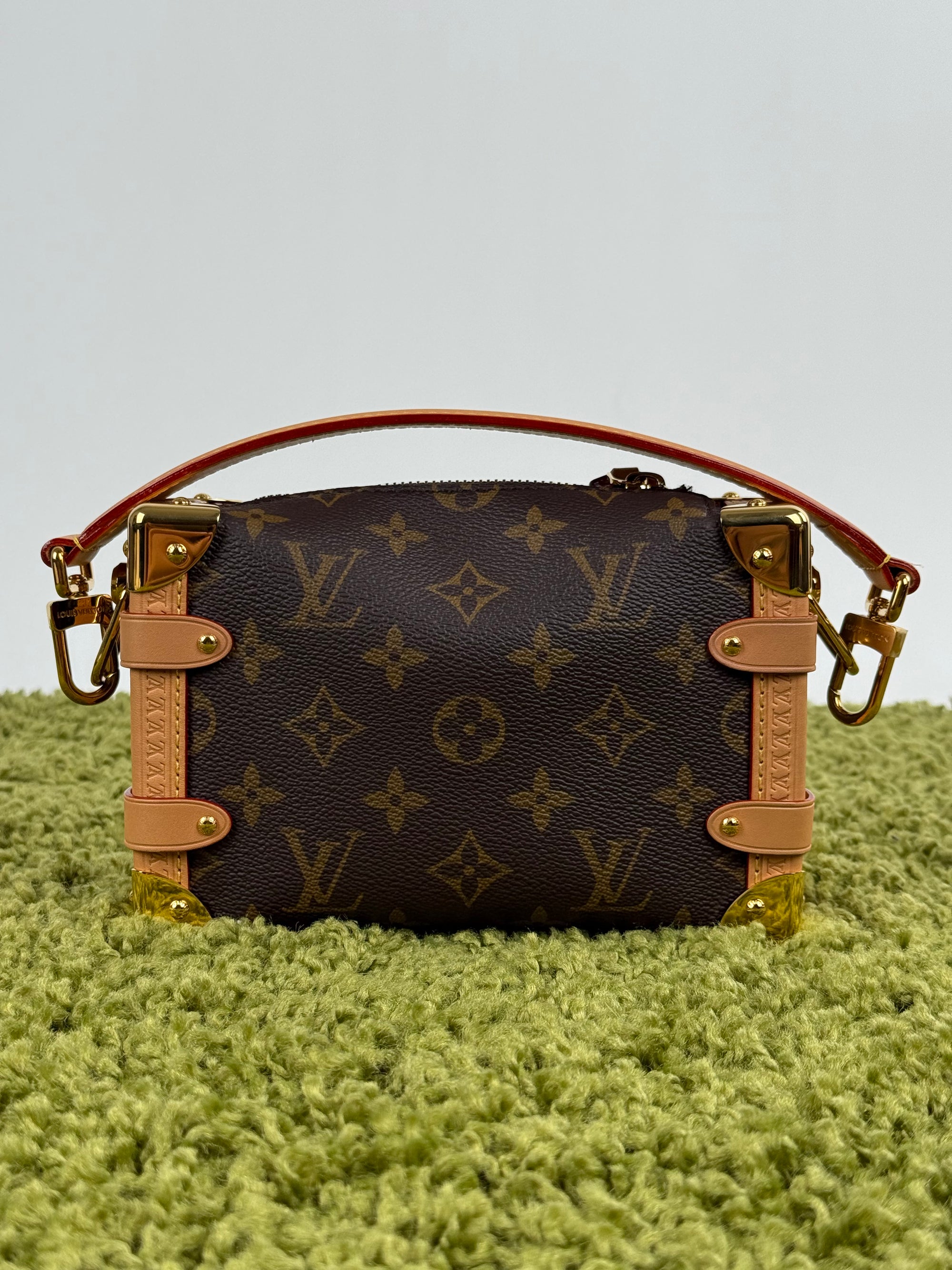 Borsa Side Trunk Louis Vuitton Marrone