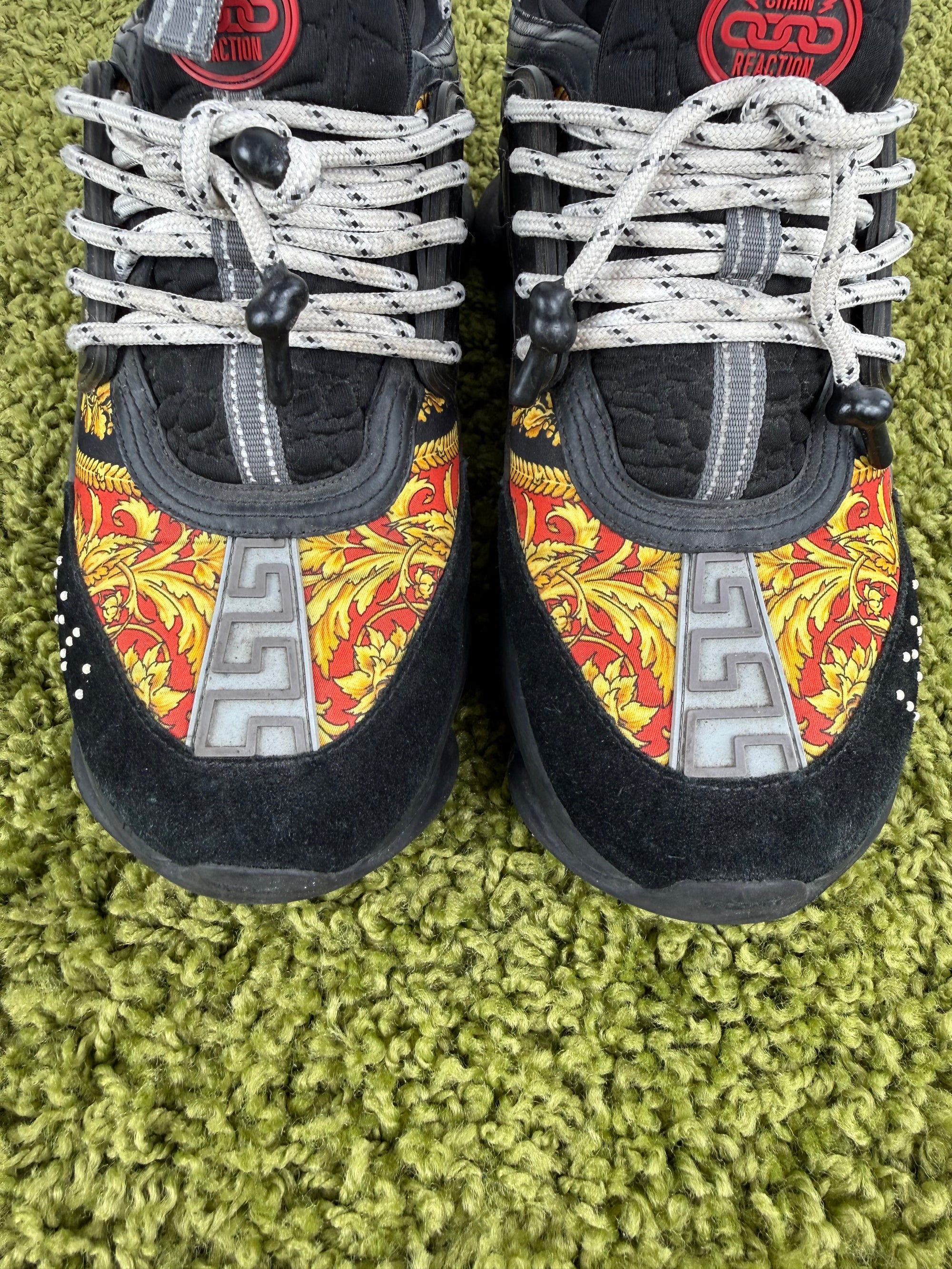 Versace Chain Sneaker Nere 43