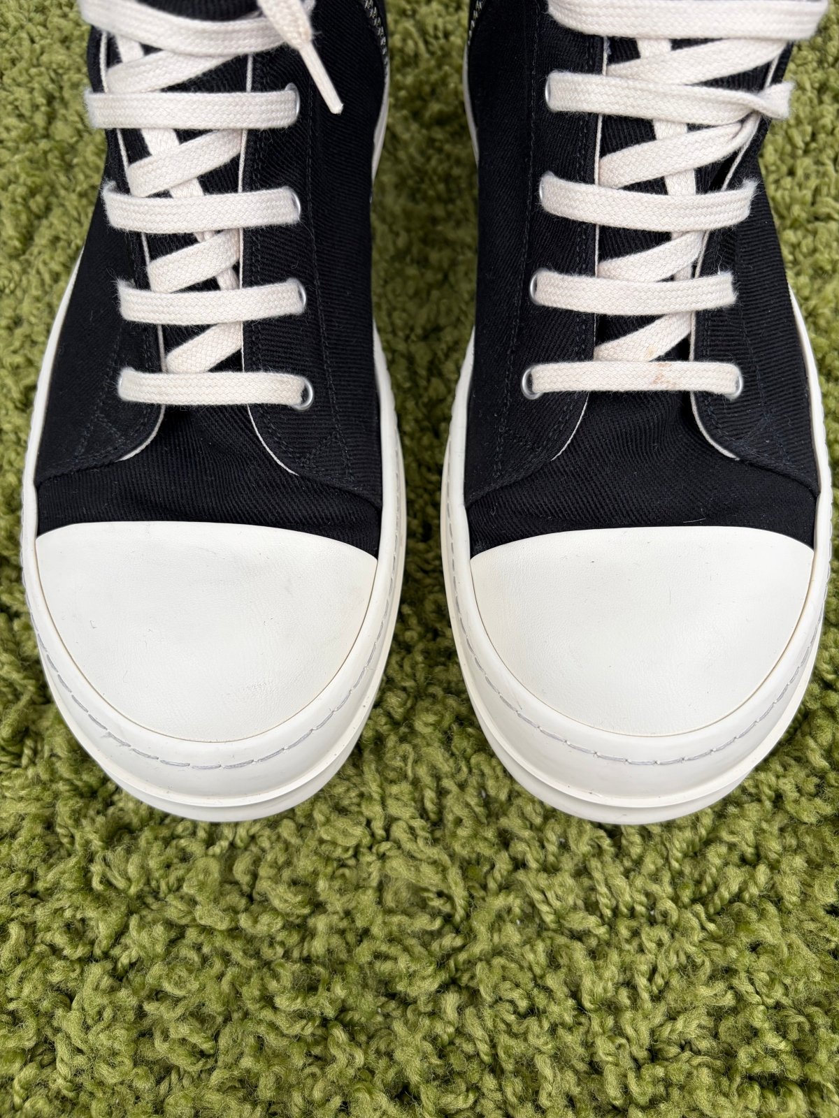 Rick Owens Ramones DRKSHDW nera 43 - Second Hand Di Fiore
