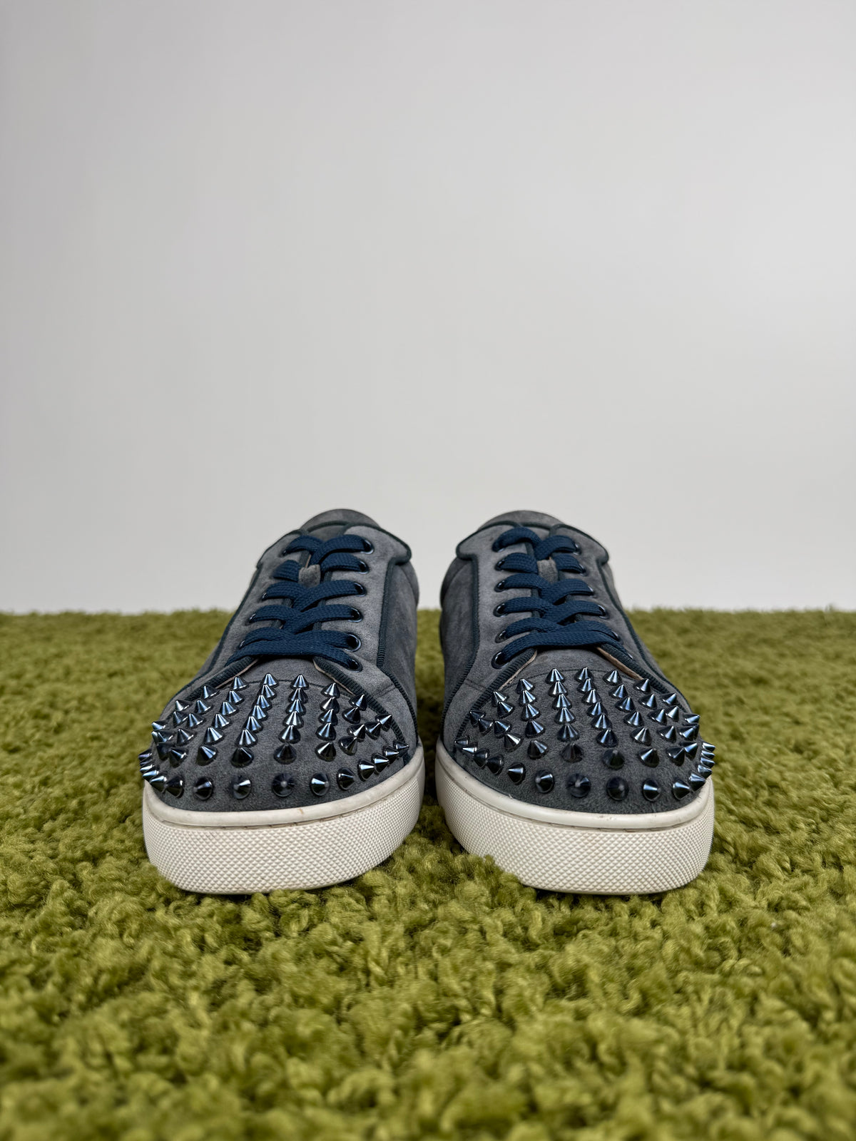 Christian Louboutin Spikes Blu 41
