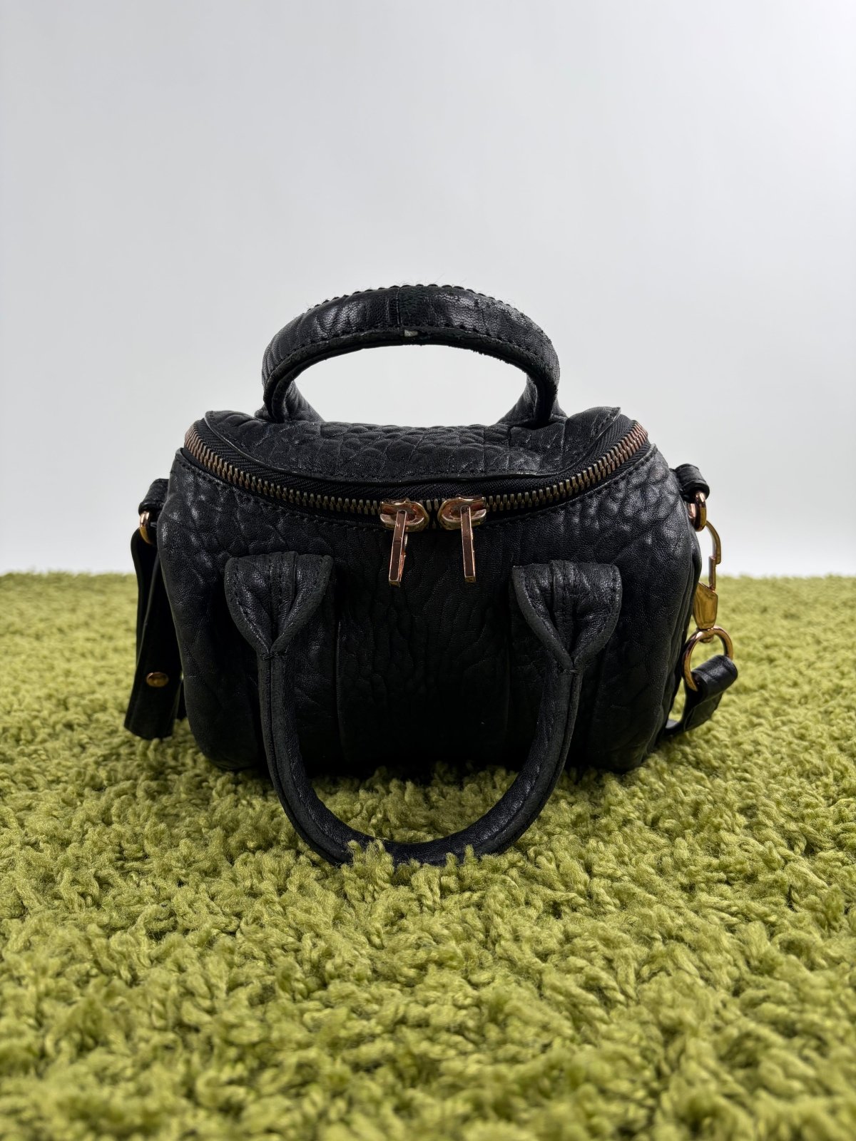 Borsa Alexander Wang Rockie in pelle nera - Second Hand Di Fiore