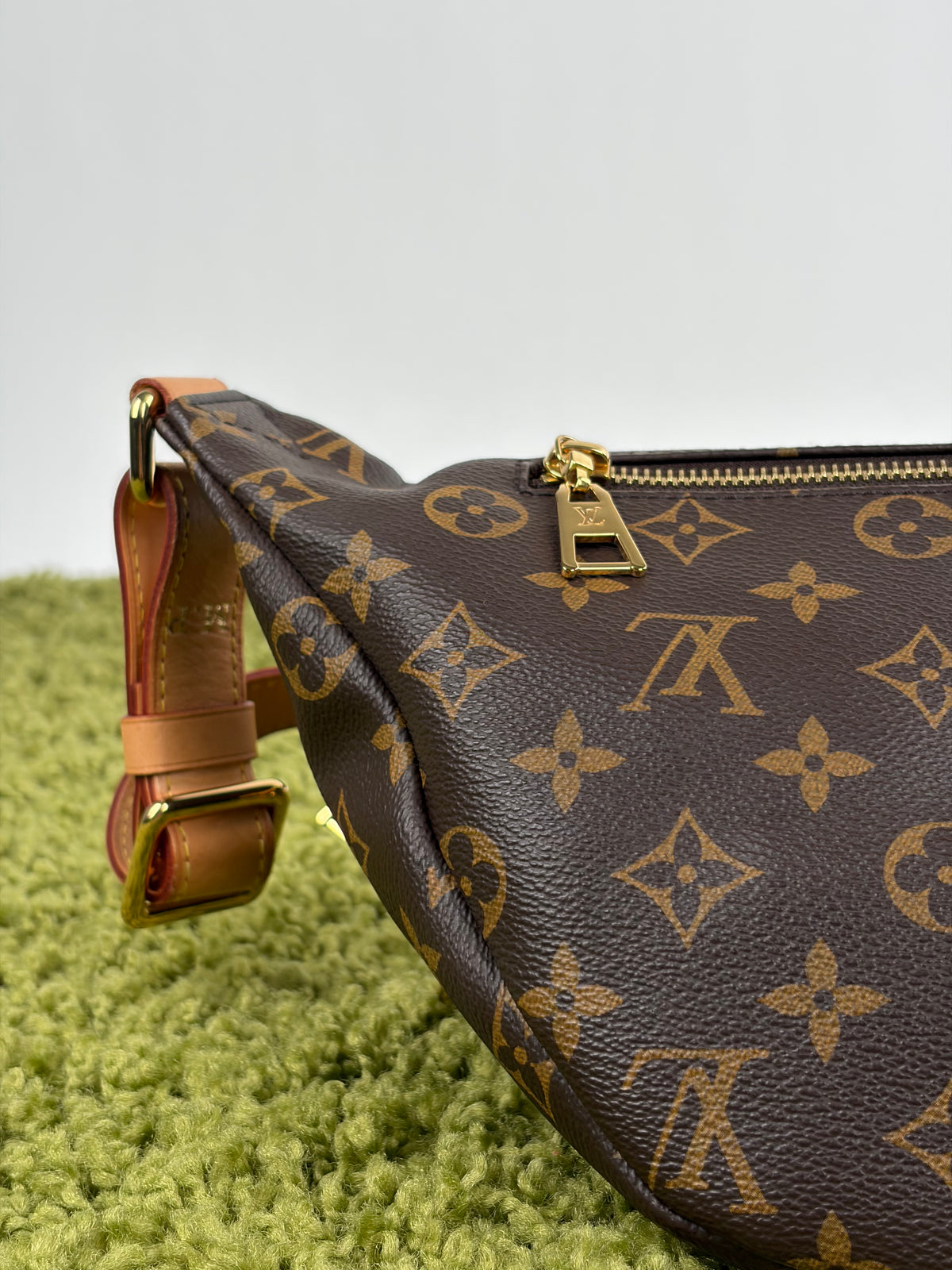Marsupio bumbag monogram Louis Vuitton Marrone