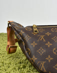 Marsupio bumbag monogram Louis Vuitton Marrone