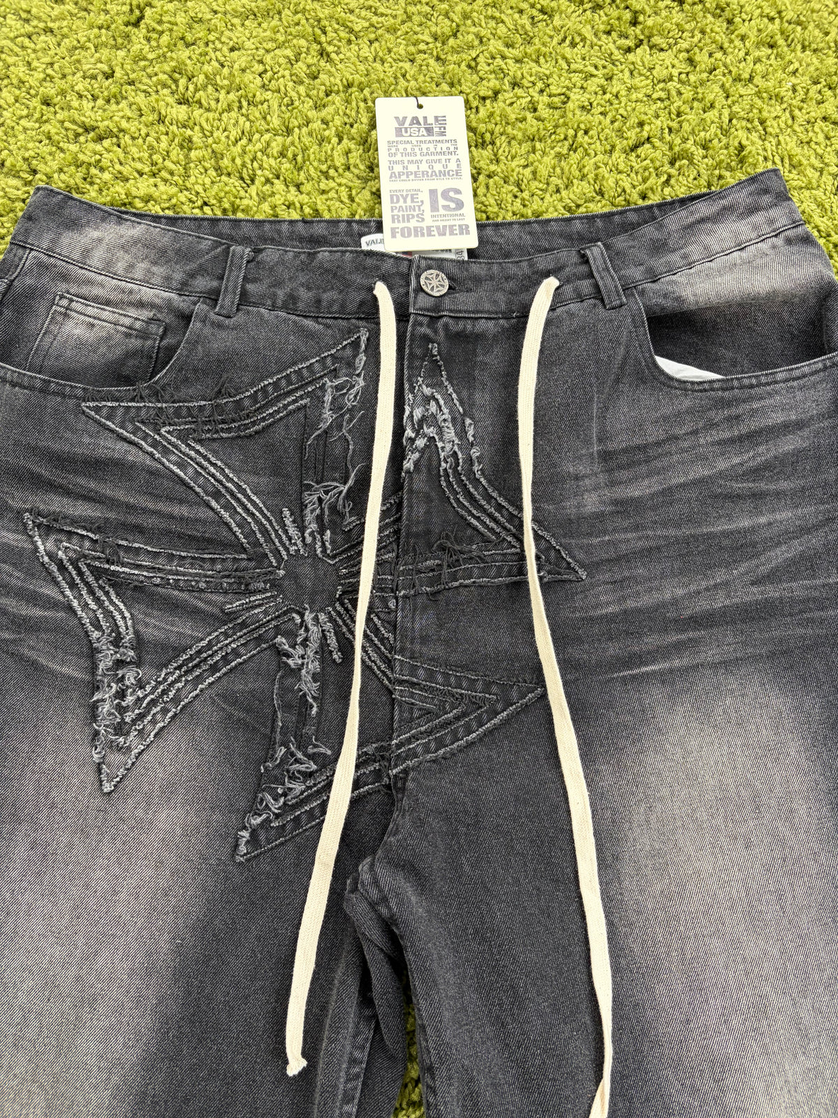 Jeans Valley Dreams Motocroxxx Nero 34