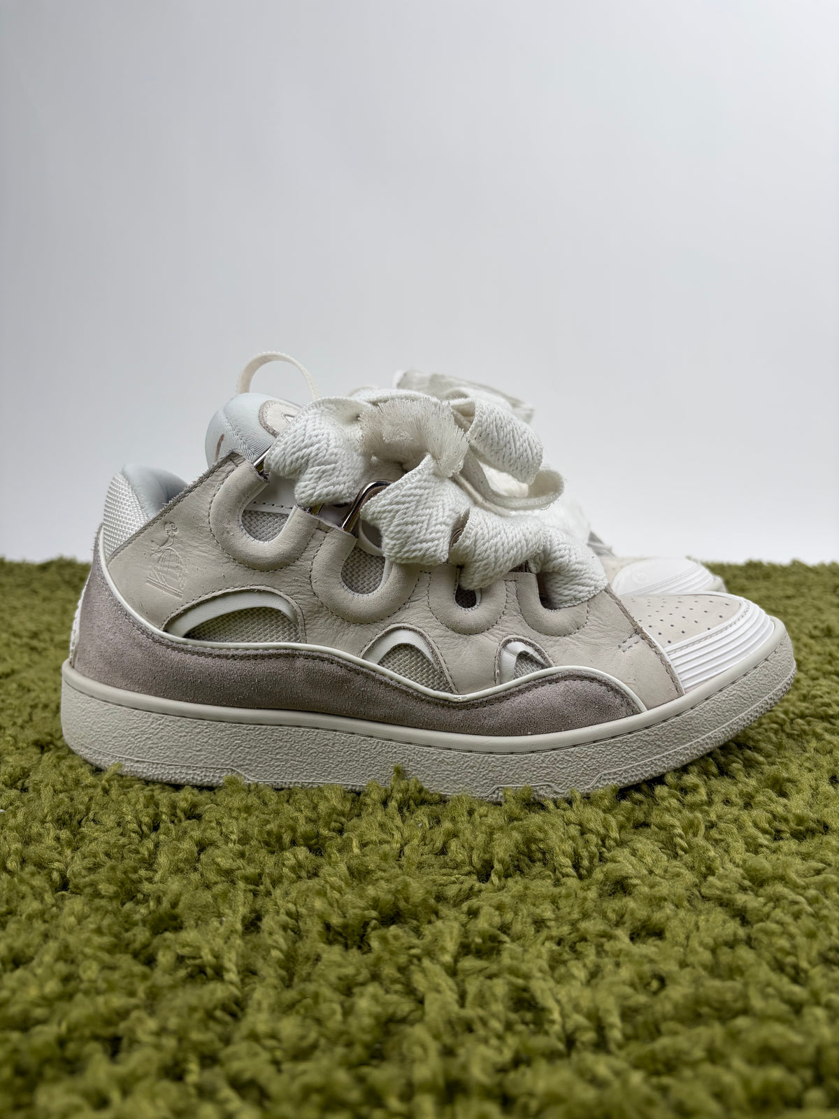 Lanvin Curb Sneaker Bianca 42