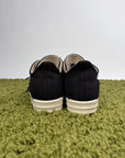 Rick Owens Ramones Distressed Low DRKSHDW Nero 41.5