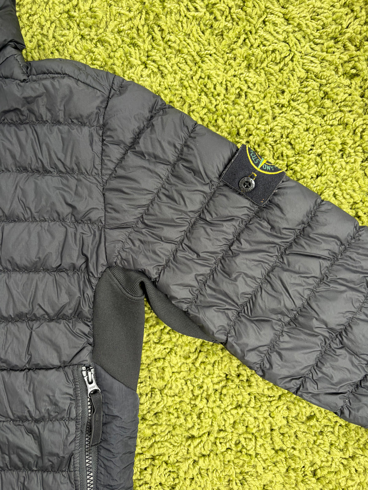 Giubbotto Stone Island Garment Dyed Micro Yarn Down Nero S