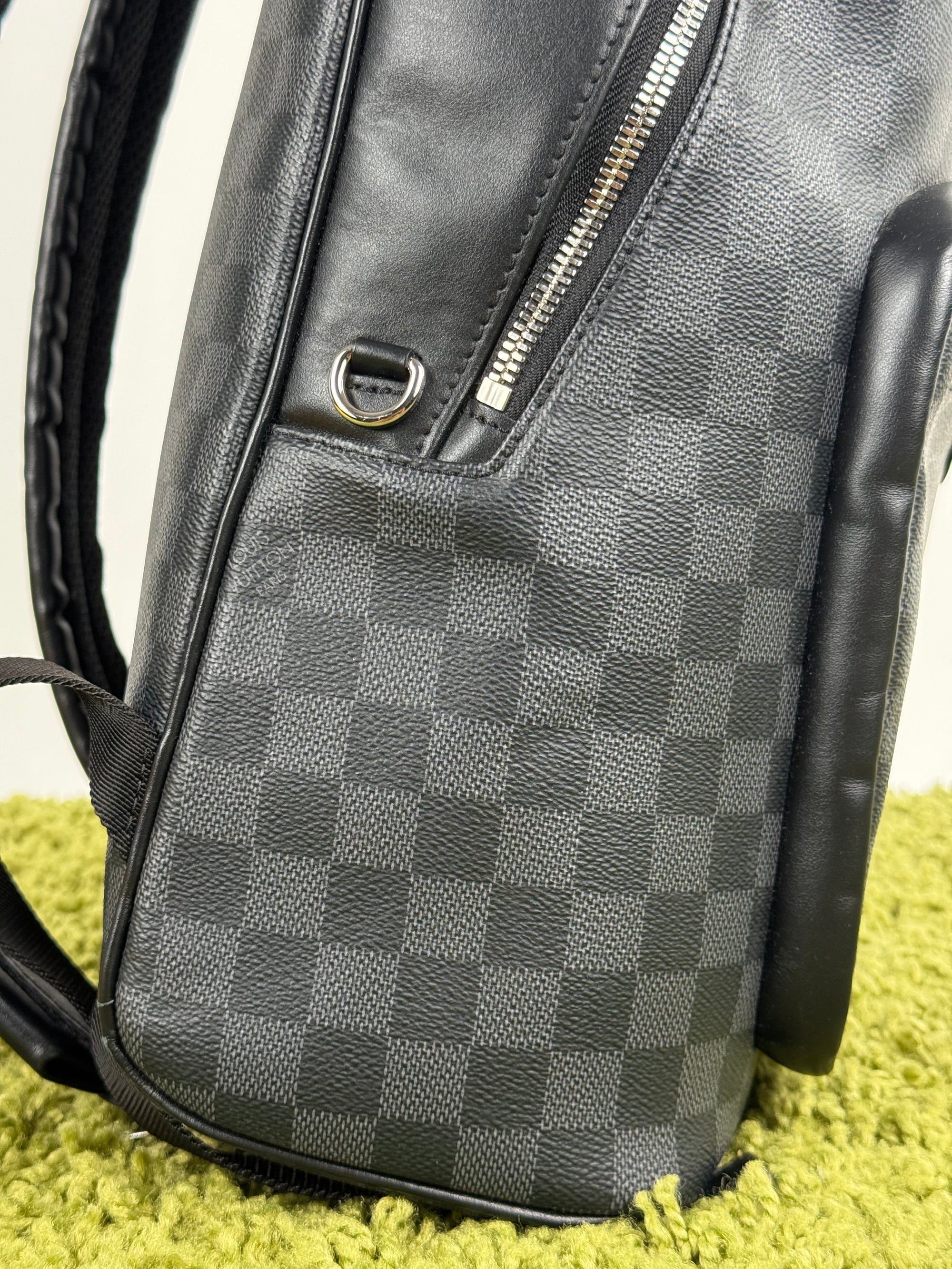 Zaino Josh Damier Louis Vuitton Nero