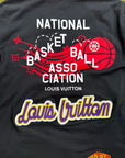 T-Shirt Nera Louis Vuitton X Nba XXL