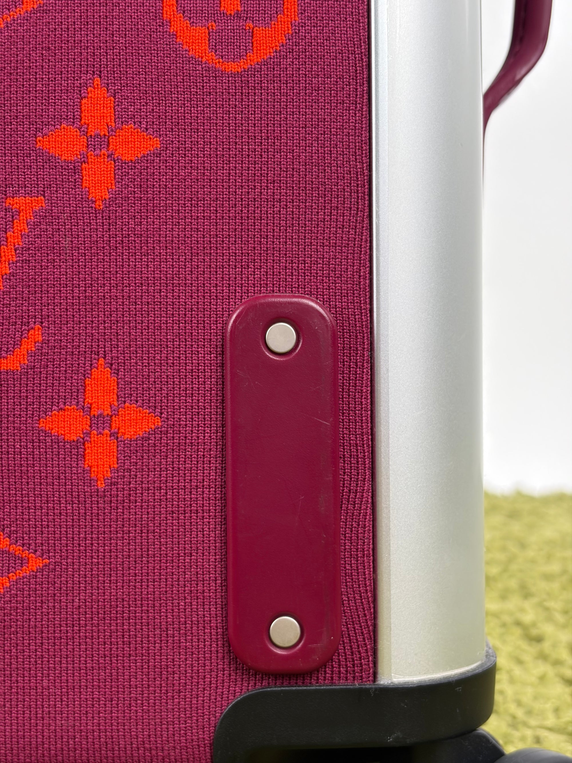 Trolley louis vuitton horizon 55 fucsia e arancione