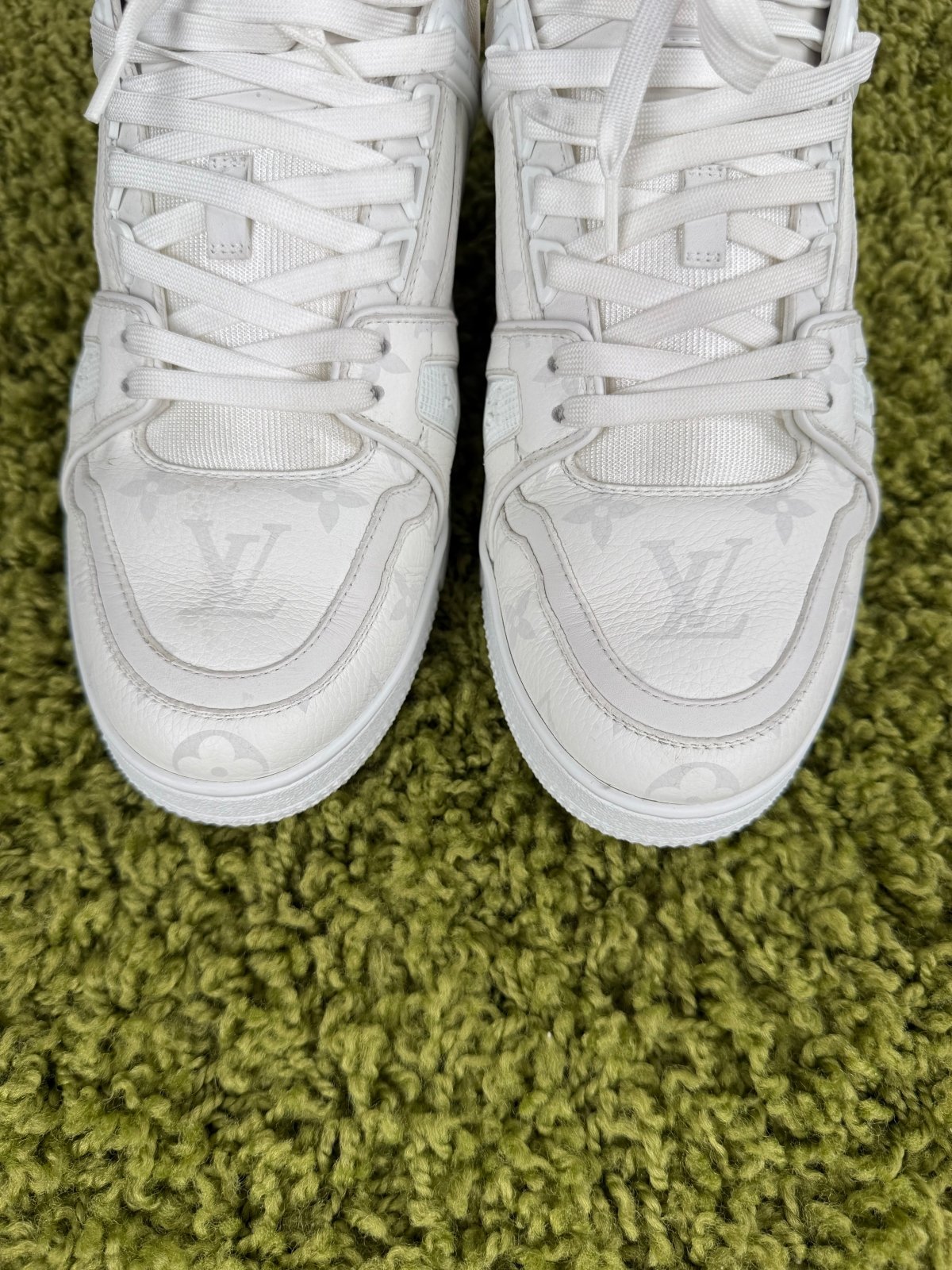 Louis Vuitton Trainer Bianca 7 - Second Hand Di Fiore