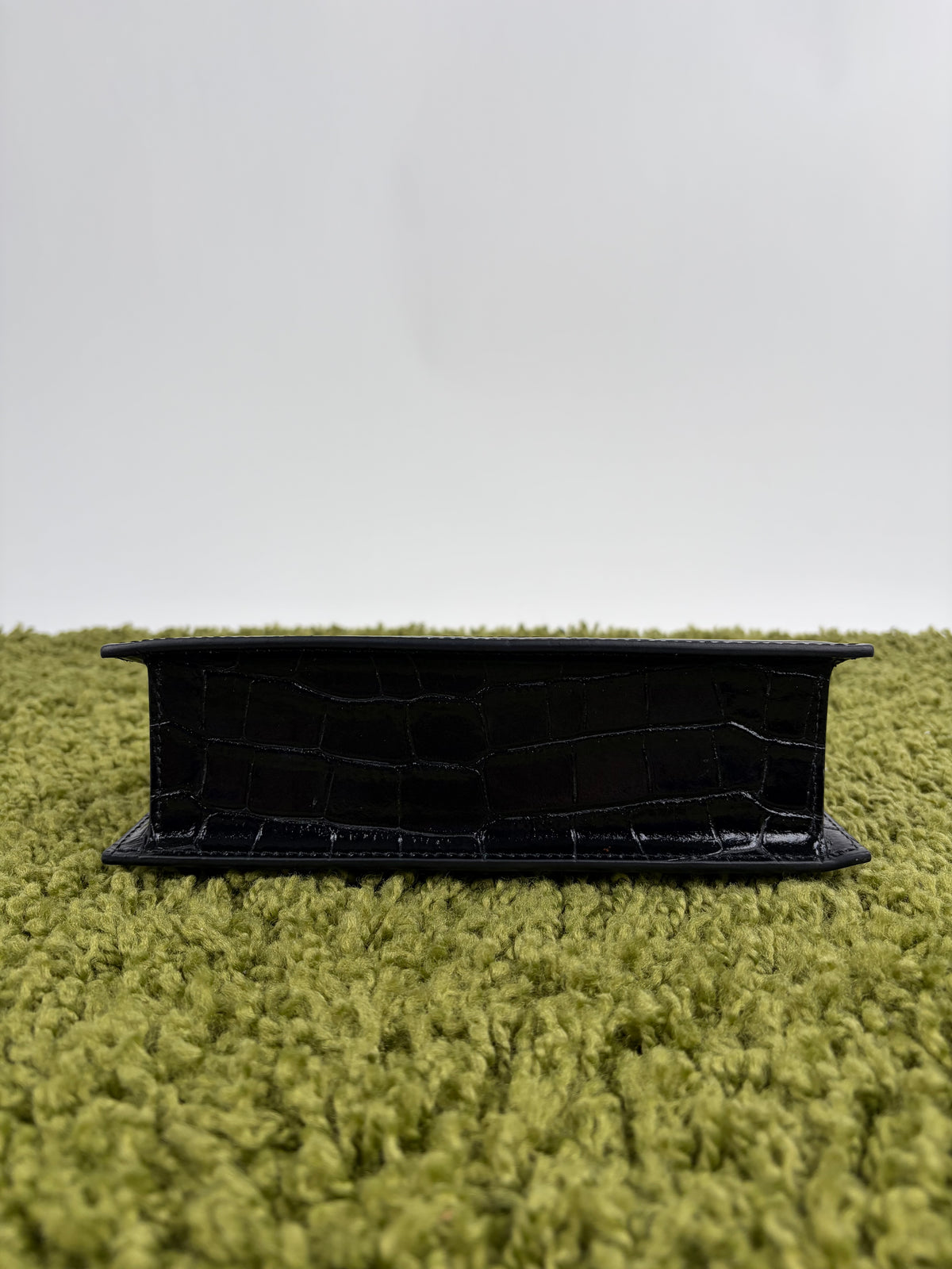 Borsa Jacquemus La grande Bambino Coccodrillo Nero