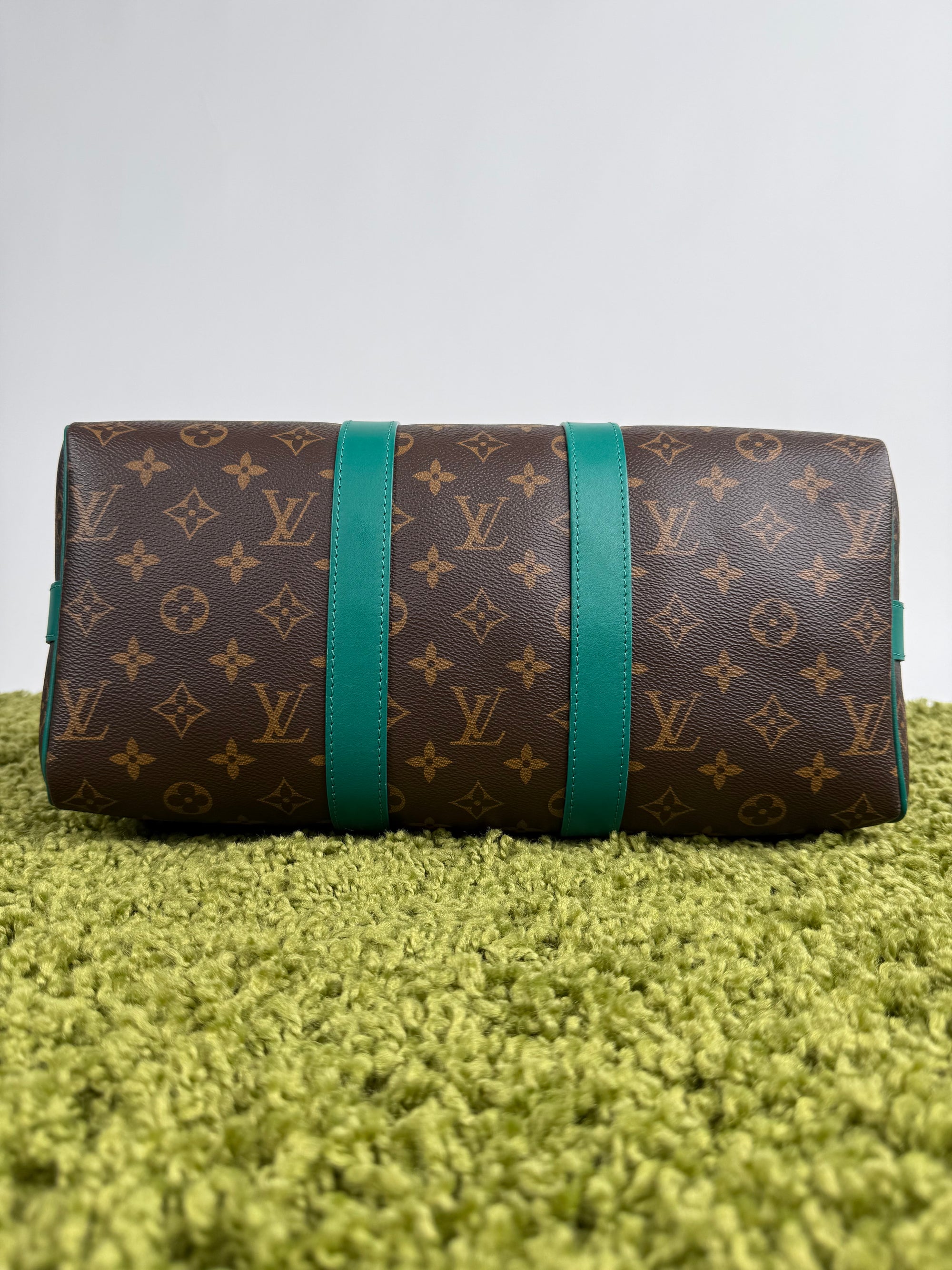 Borsone Keepall Louis Vuitton Baundoliere Marrone
