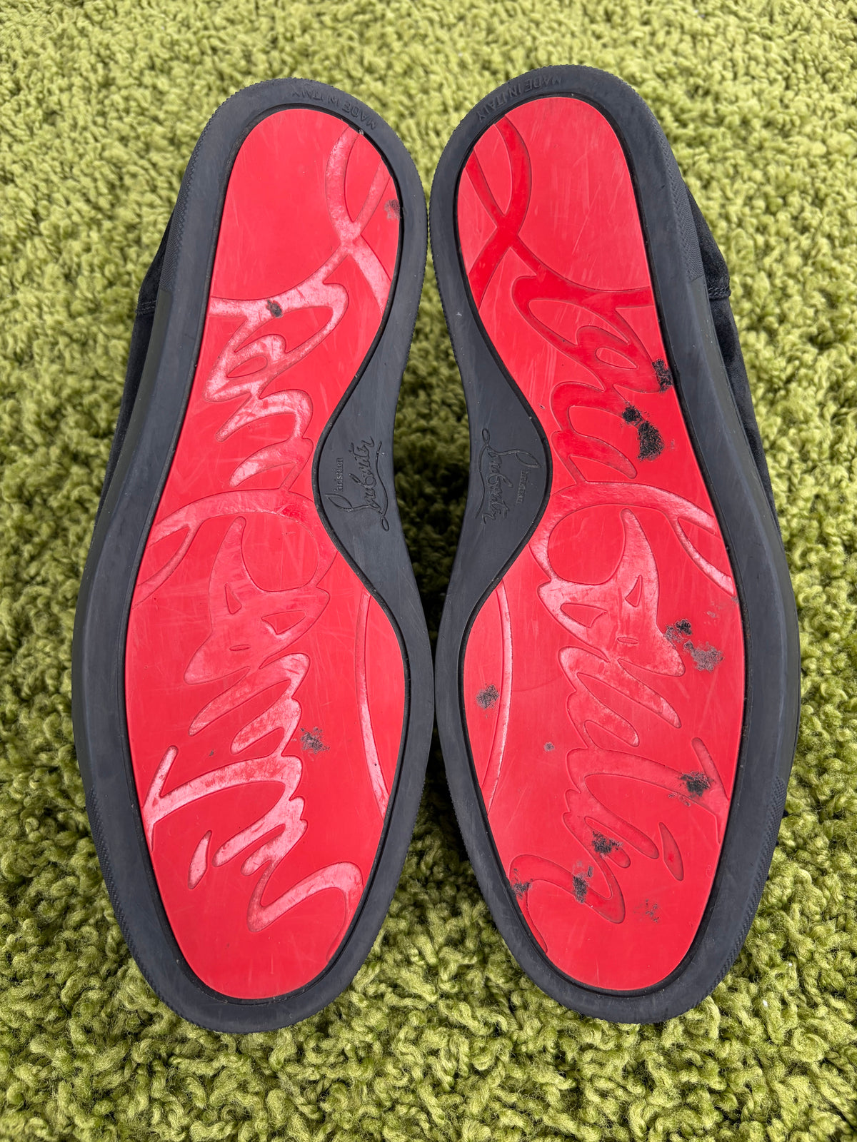 Christian Louboutin Spikes Low Nera 41