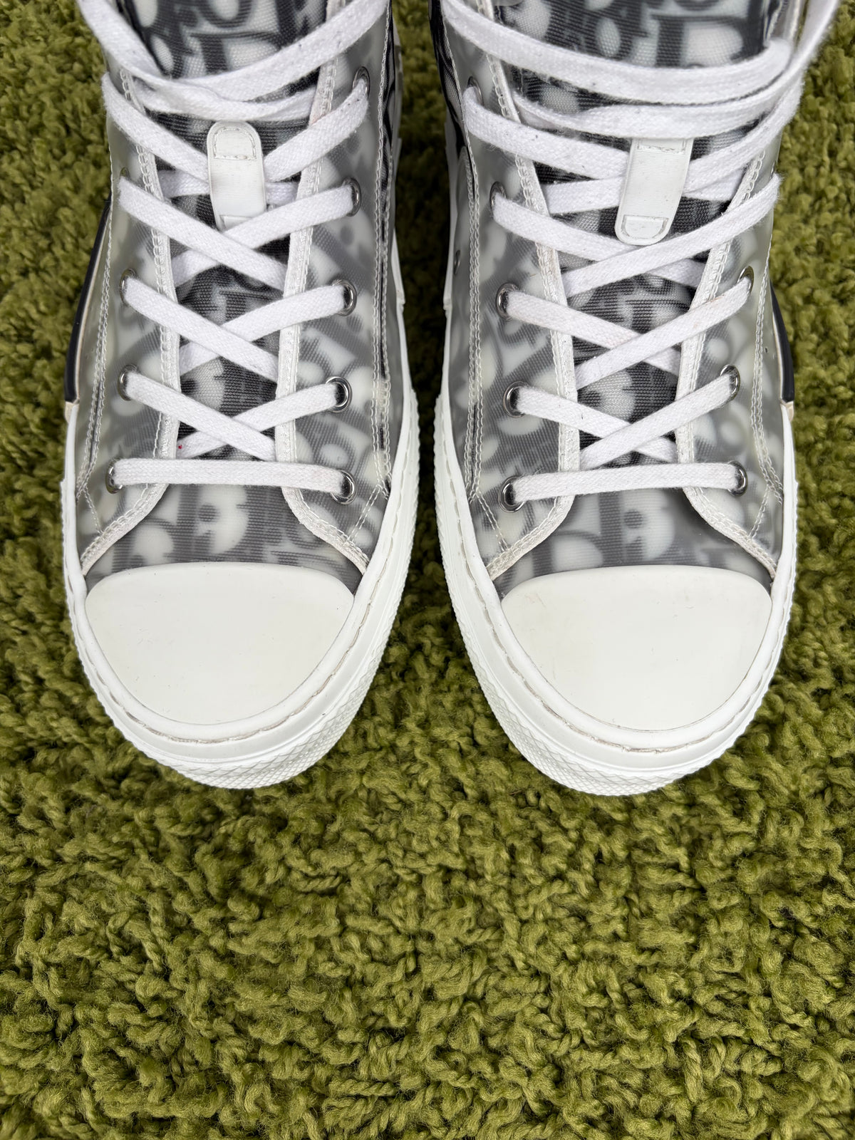 Christian Dior High B23 League Bianco Nero 42