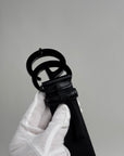 Cintura Gucci Nero 90/36