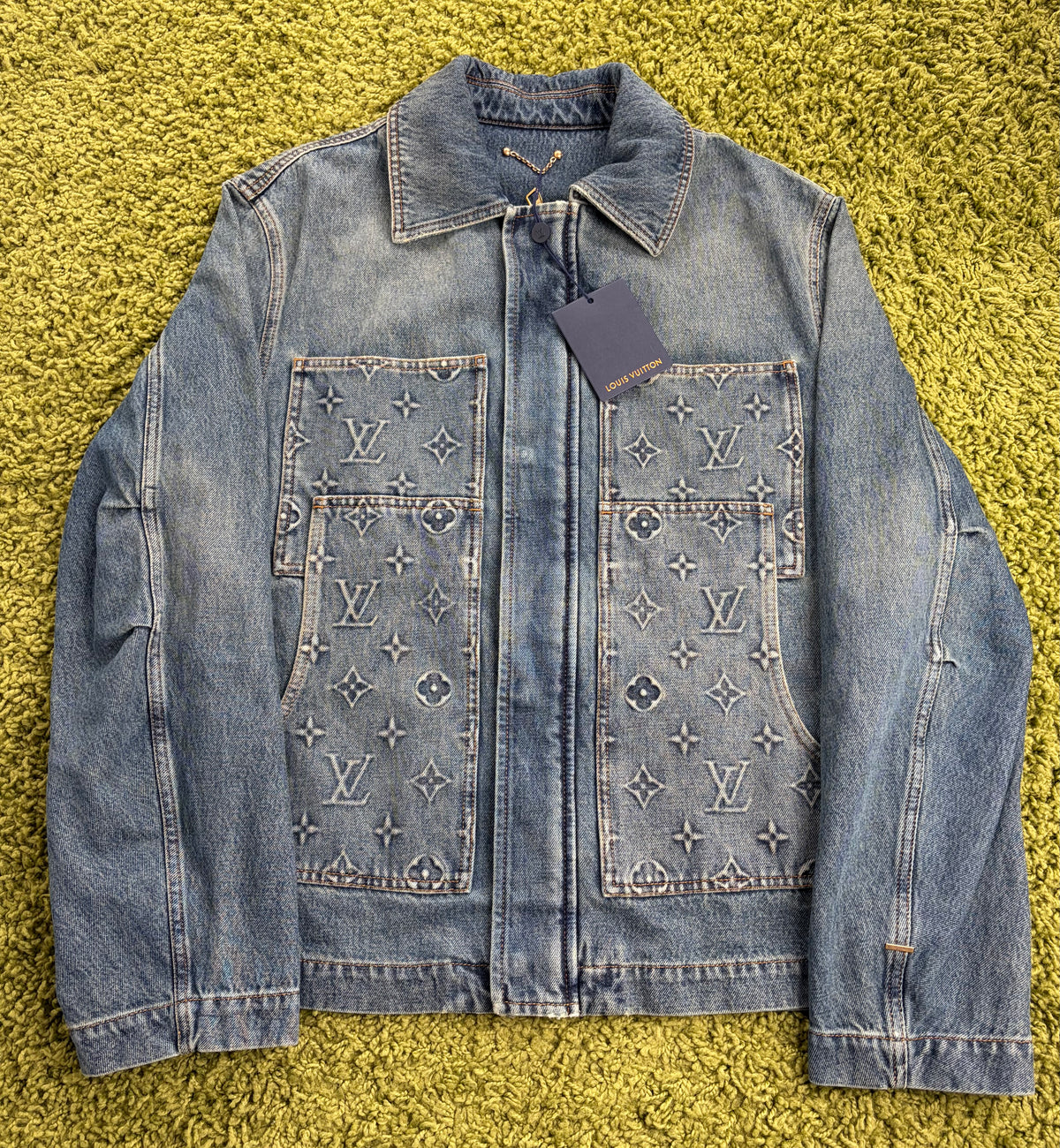 Louis Vuitton Carpenter in Denim 52