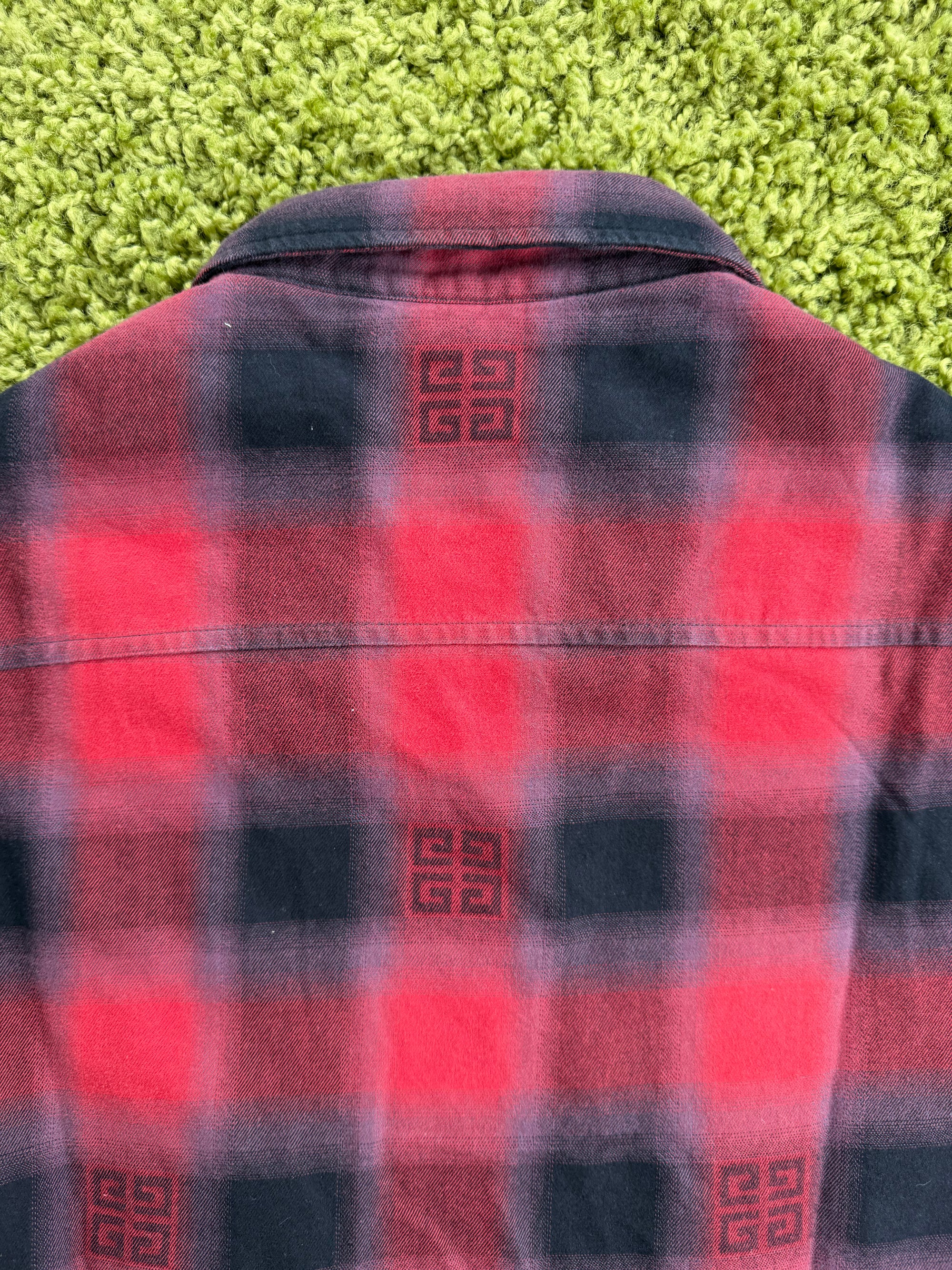 Camicia Imbottita a quadri Rossa Givenchy 39