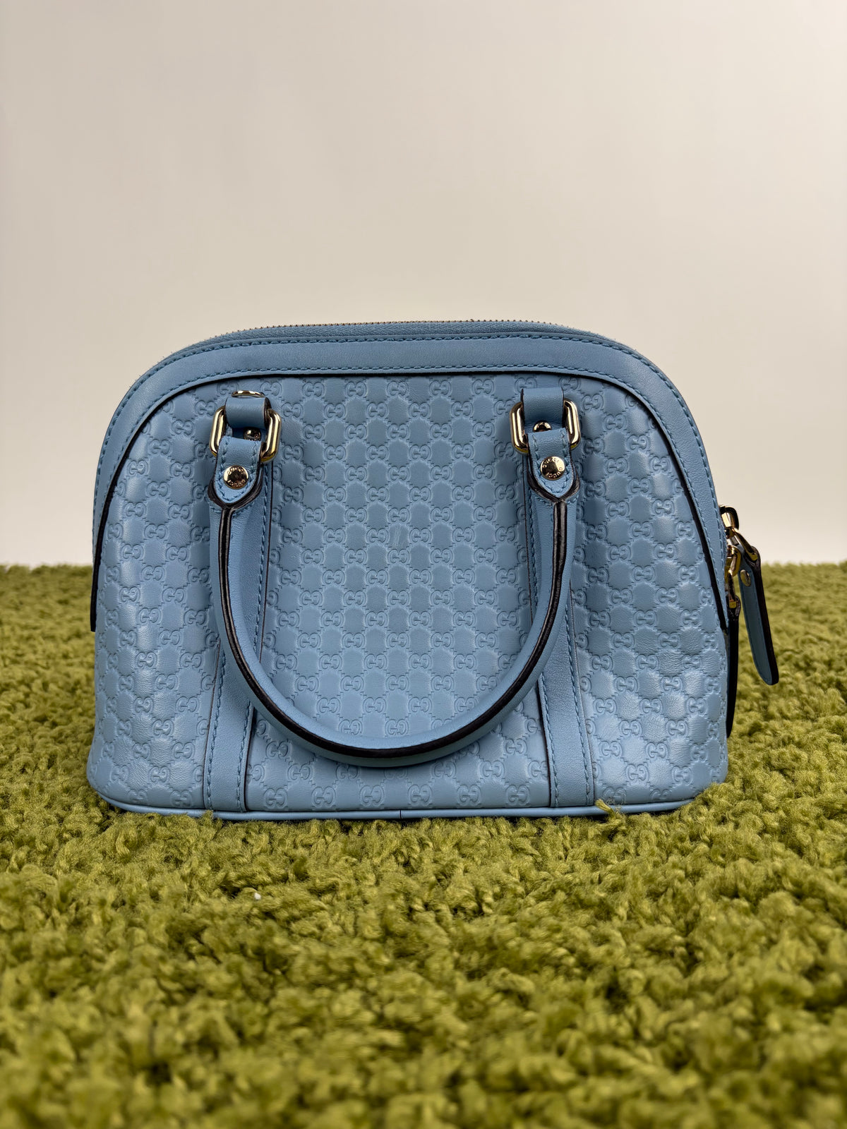 Borsa Dome Gucci Azzurra