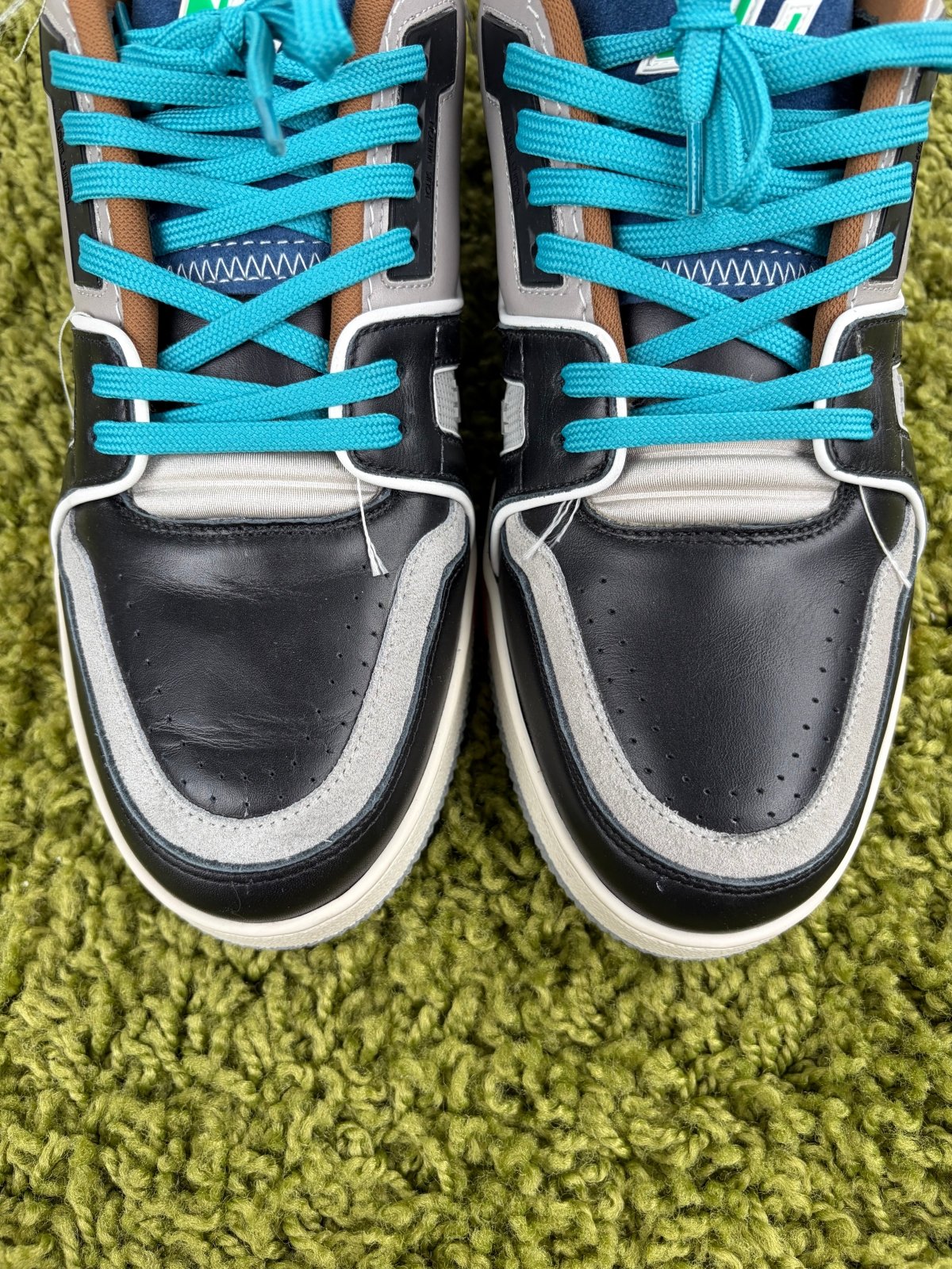 Louis Vuitton Trainer Nera Multicolor 8 - Second Hand Di Fiore