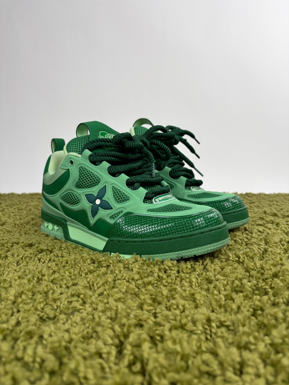 Louis Vuitton Skate Verde 8