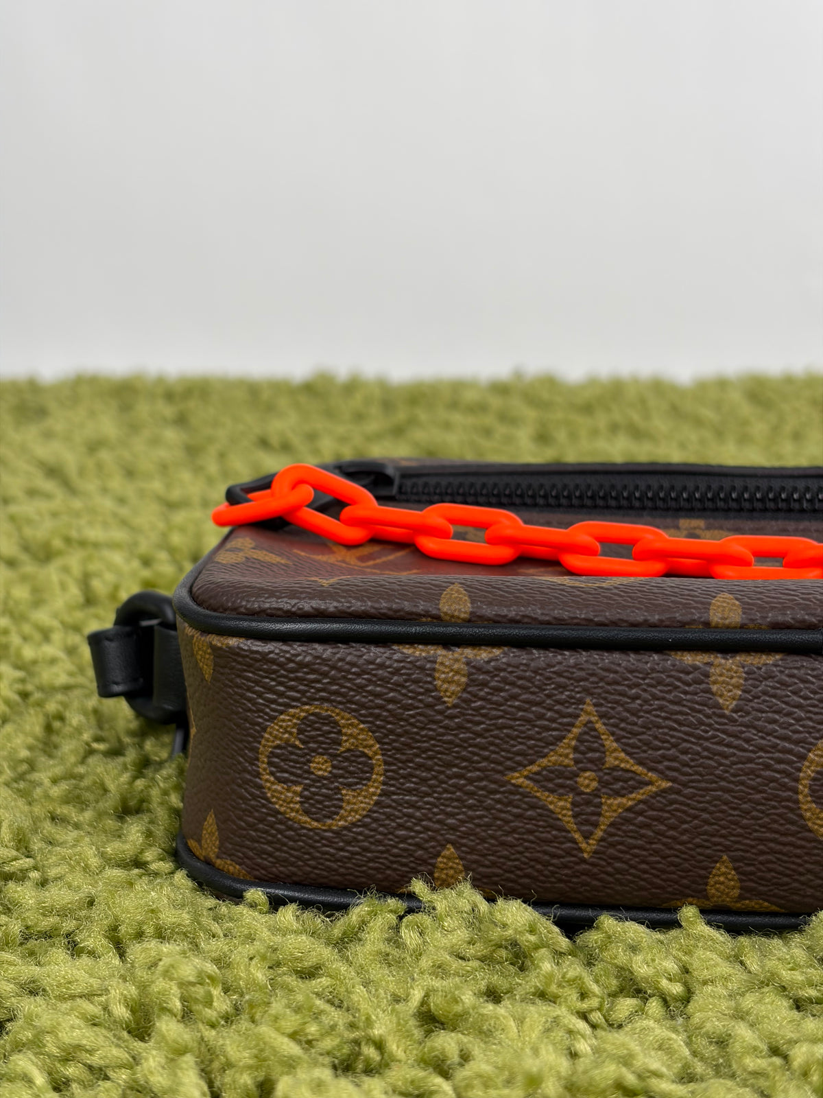Pochette Louis Vuitton Volga Monogram SS19 Virgil Abloh marrone