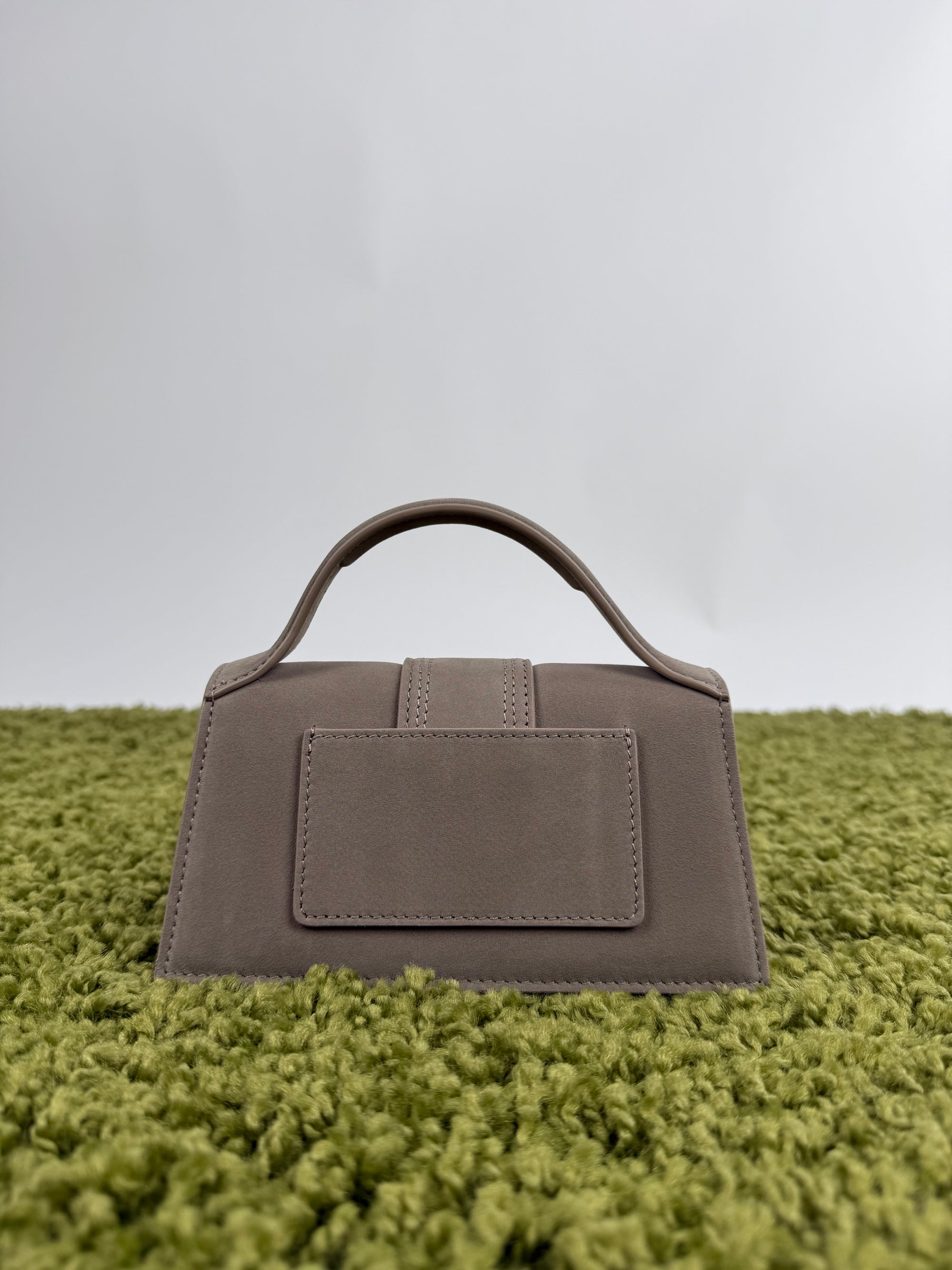 Borsa Mini Jacquemus La grande Bambino camoscio Beige