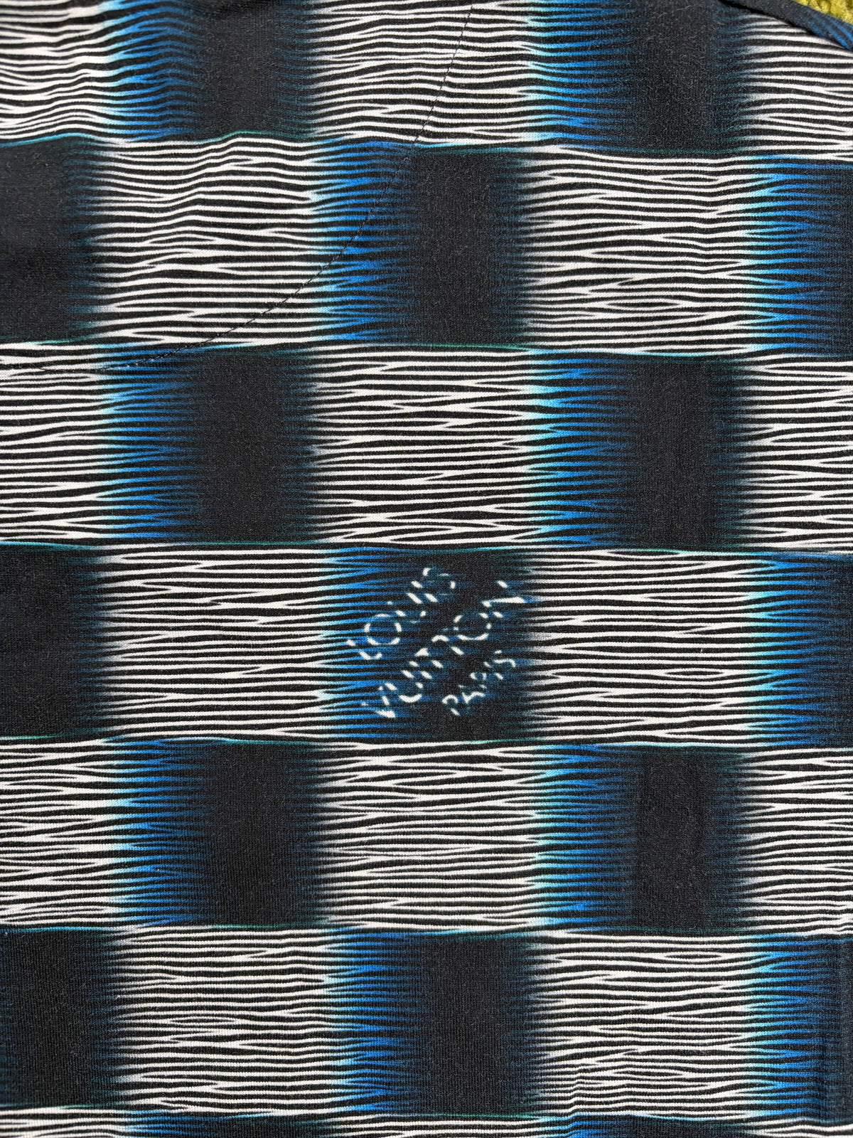 T-Shirt Louis Vuitton Damier Rush Blu Multicolor M