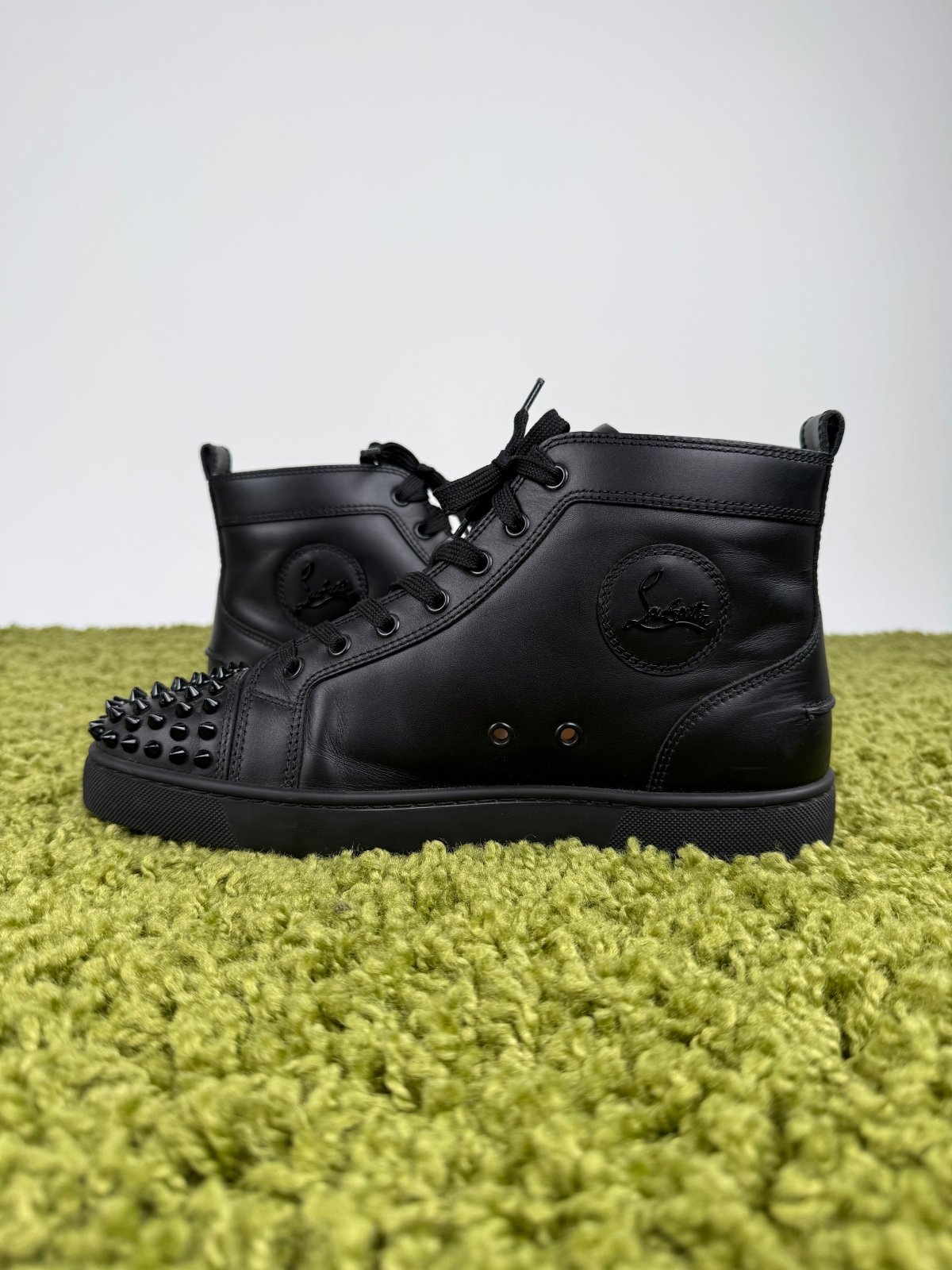 Christian Louboutin High Spikes Nero 41 - Second Hand Di Fiore