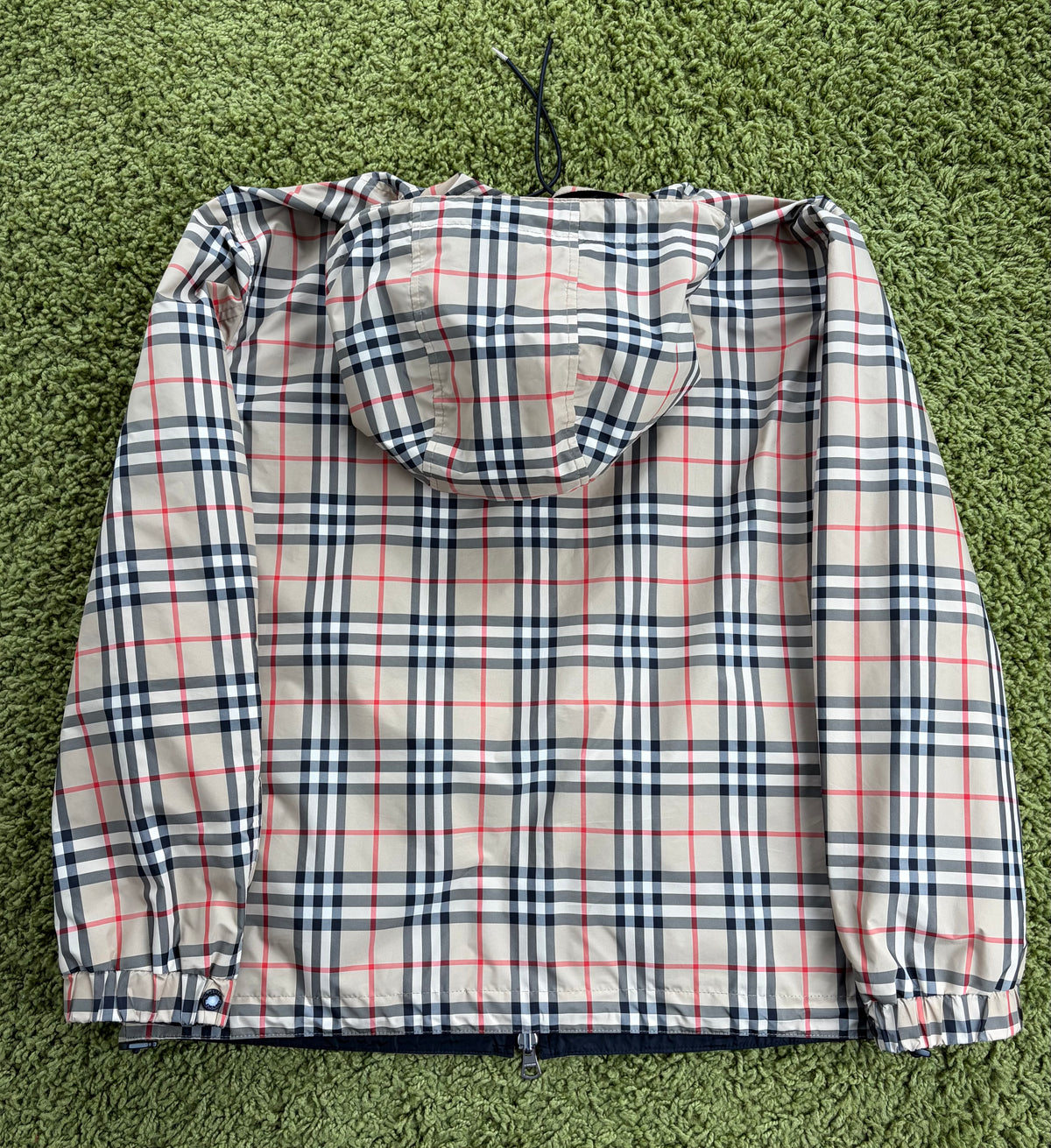 Giacca a Vendo Burberry Reversibile Vintage Check Marrone Nera L