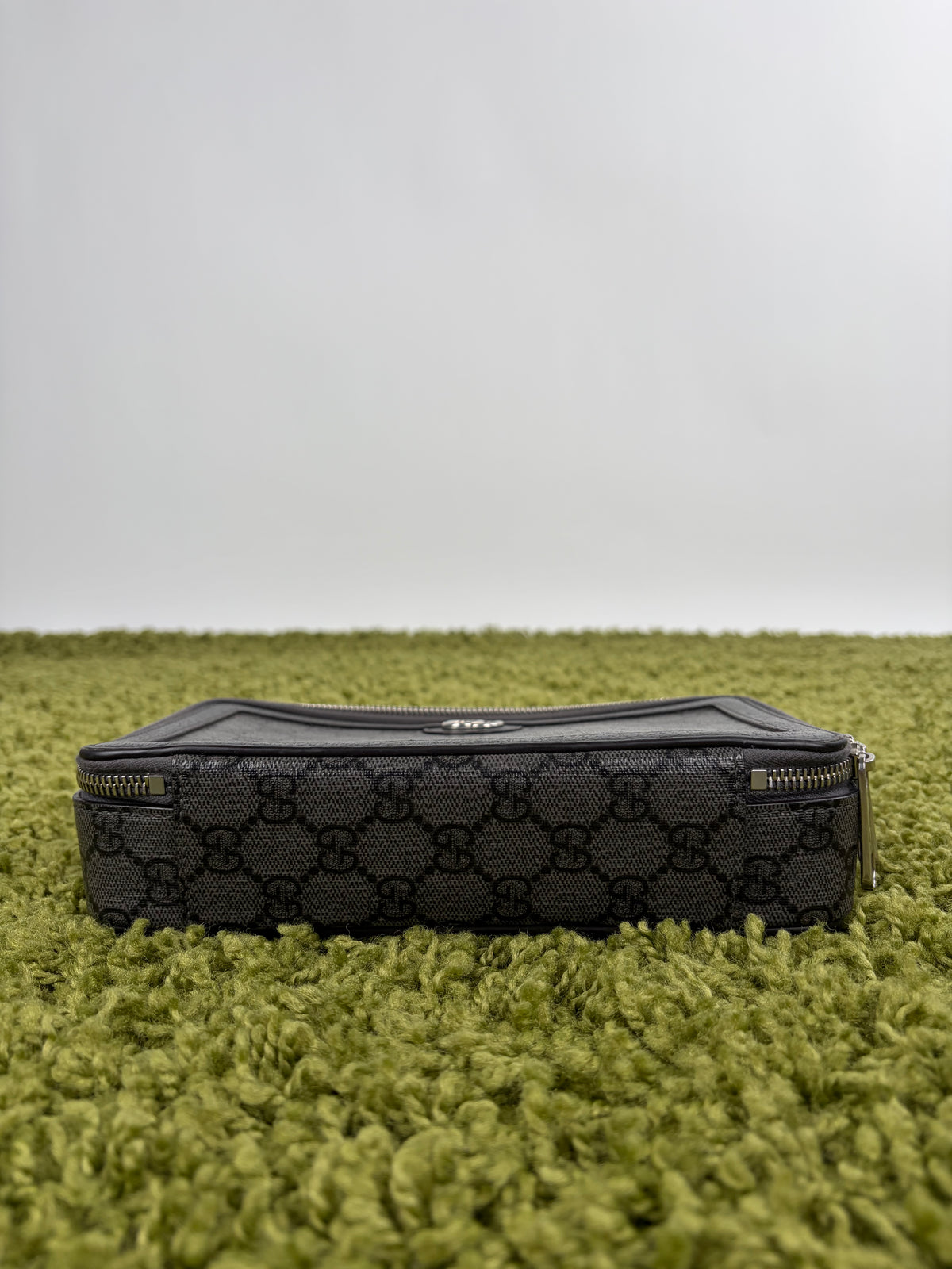 Borsa Gucci Ophidia in Tela GG Verde con tracolla rimovibile