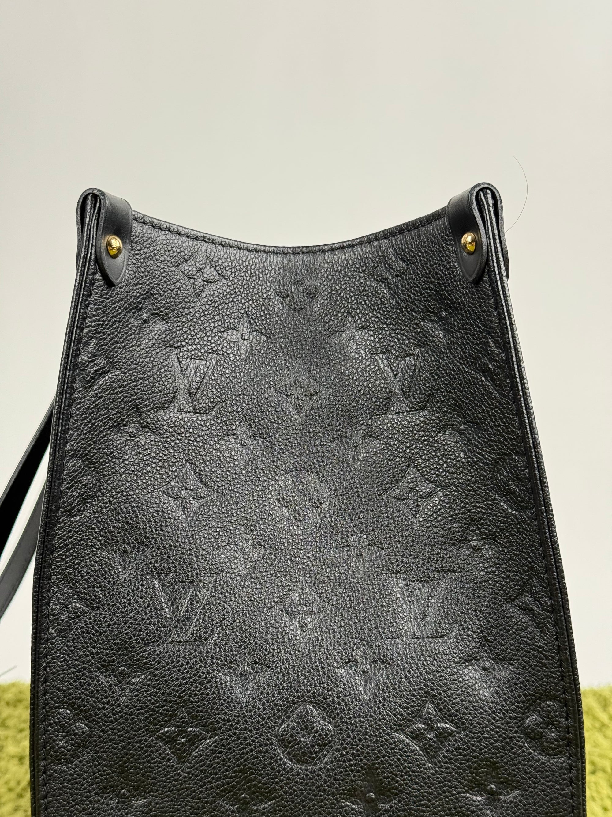 Tote Bag OnTheGo GM in pelle Louis Vuitton Nera