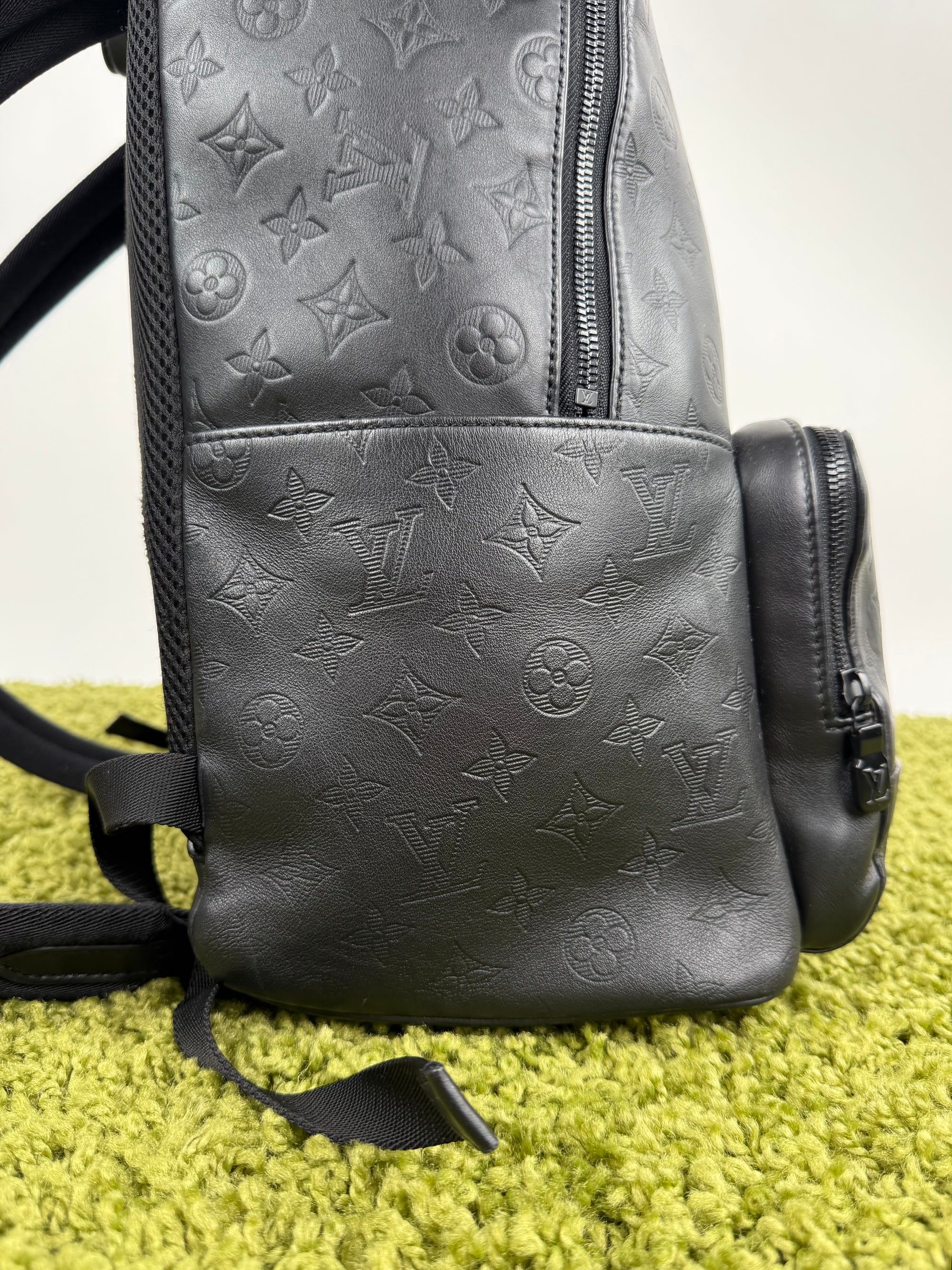 Zaino Louis Vuitton Racer in pelle Nera Monogram