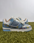 Louis Vuitton Trainer in Denim azzurra 6