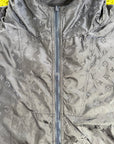 Giacca a vento Monogram Reversibile Louis Vuitton Blu Nero 56