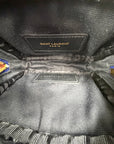 Borsa a spalla Saint Laurent Baby LoubBlu