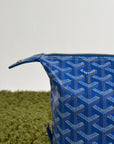 Beauty Case Boeing Goyard in tela Goyardine Blu