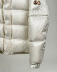 Giubbotto Moncler Maya 70 Size 5=XL bianco