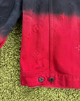 Completo Louis Vuitton Rosso Nero Giacca 50 Jeans 33