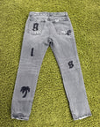 Jeans Palm Angels Grigio 32