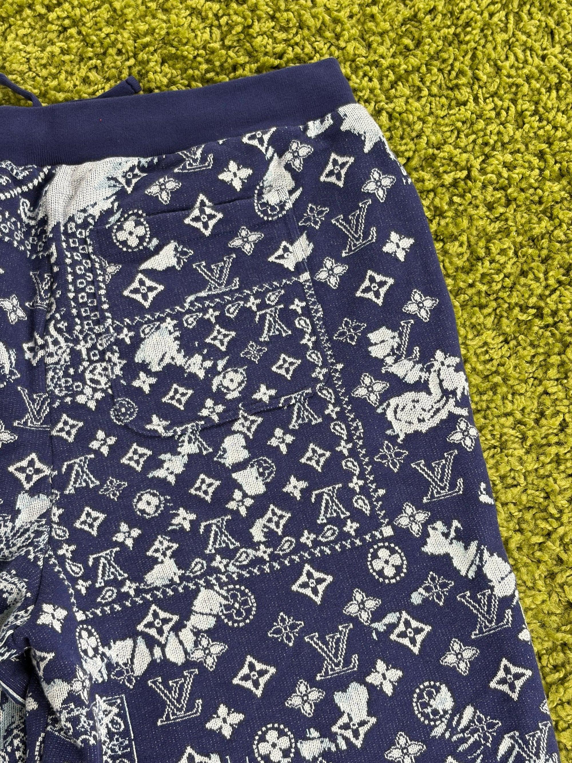 Completo Louis Vuitton Size XL blu e bianco