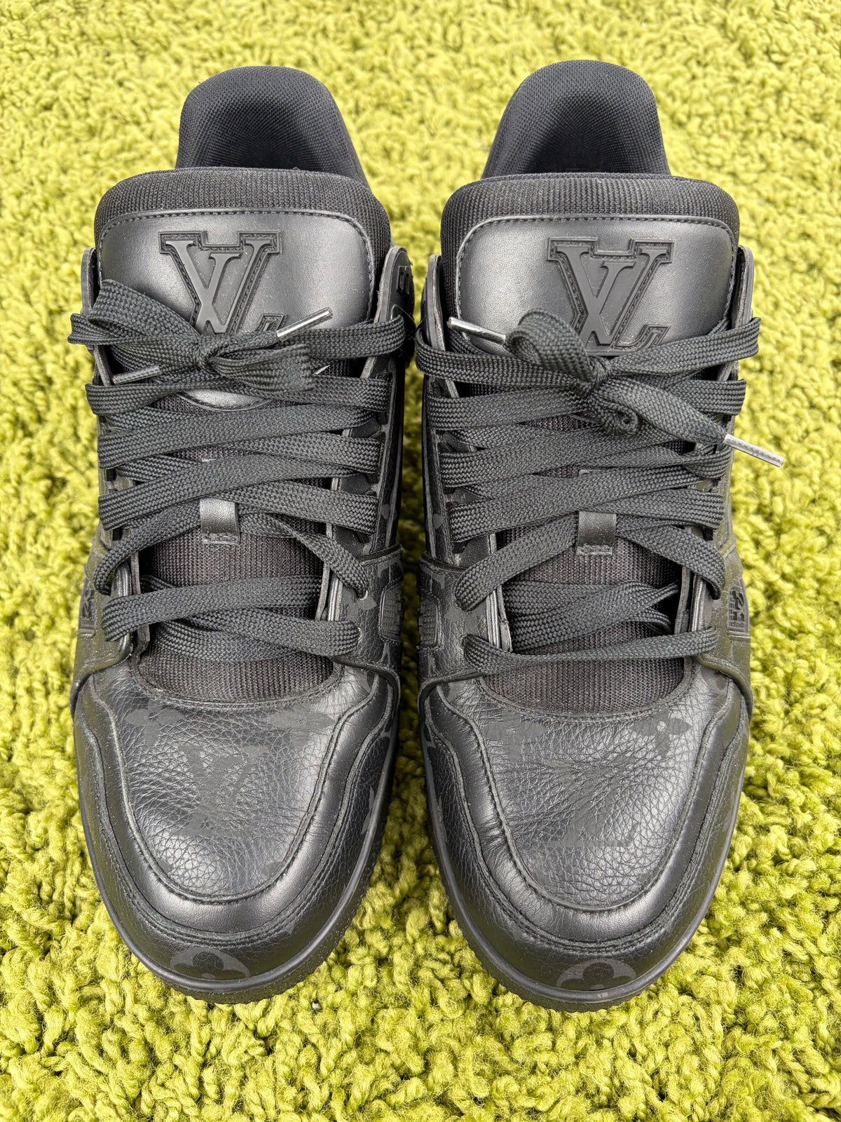 Louis Vuitton Trainer Nera 7.5 - Second Hand Di Fiore