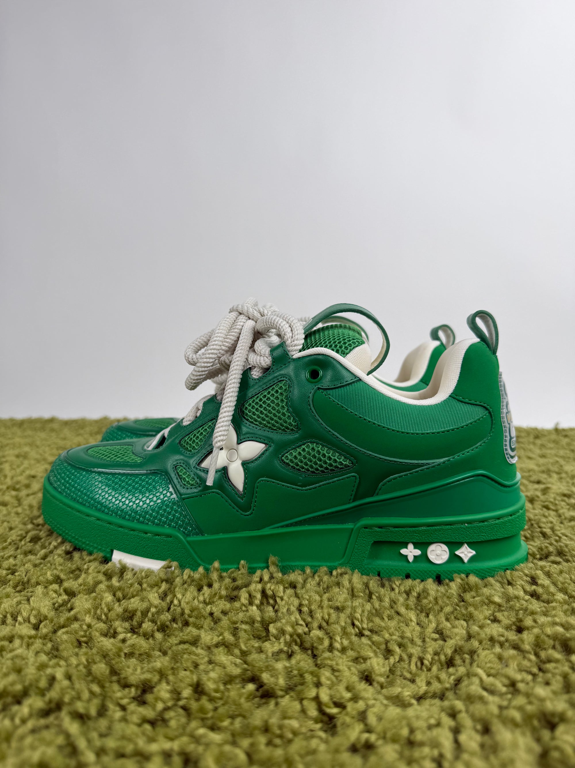 Louis Vuitton Skate Verde 9