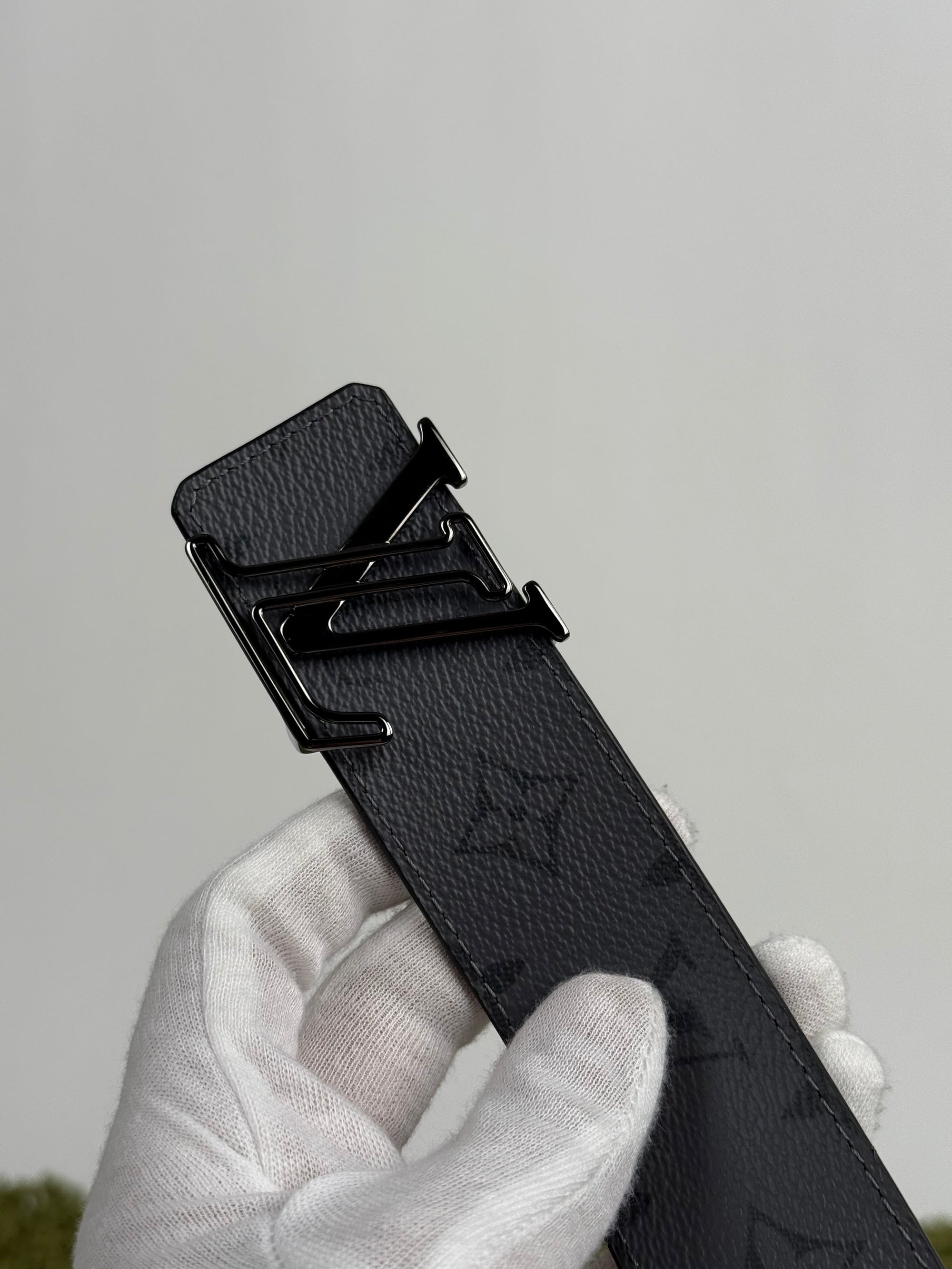 Cintura Louis Vuitton Grigia 95cm