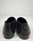Mocassini Gucci con morsetto in pelle nera