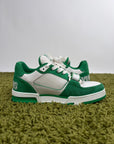 Louis Vuitton Trainer in Denim Verde 7.5